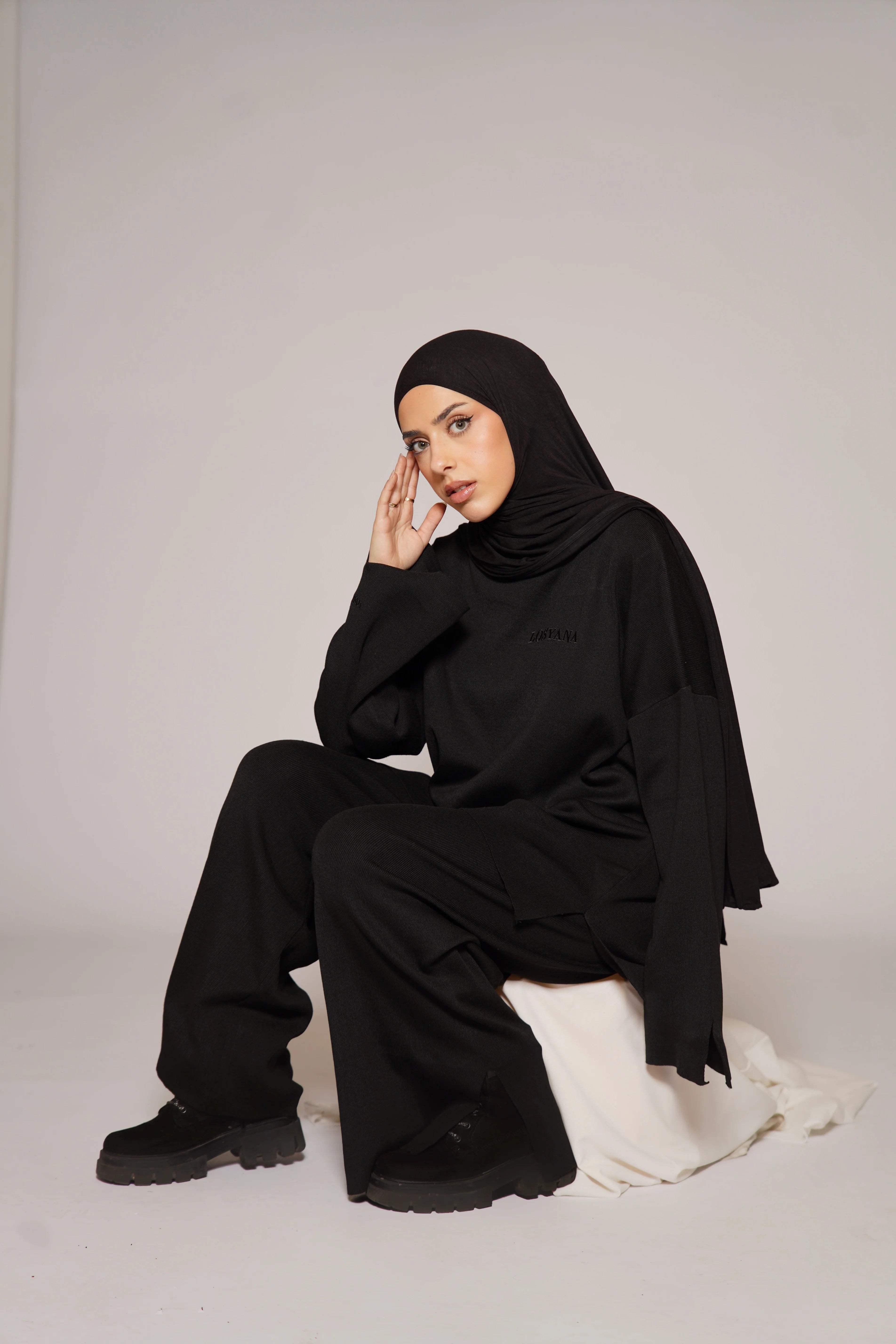 Signature Cotton Set - Black