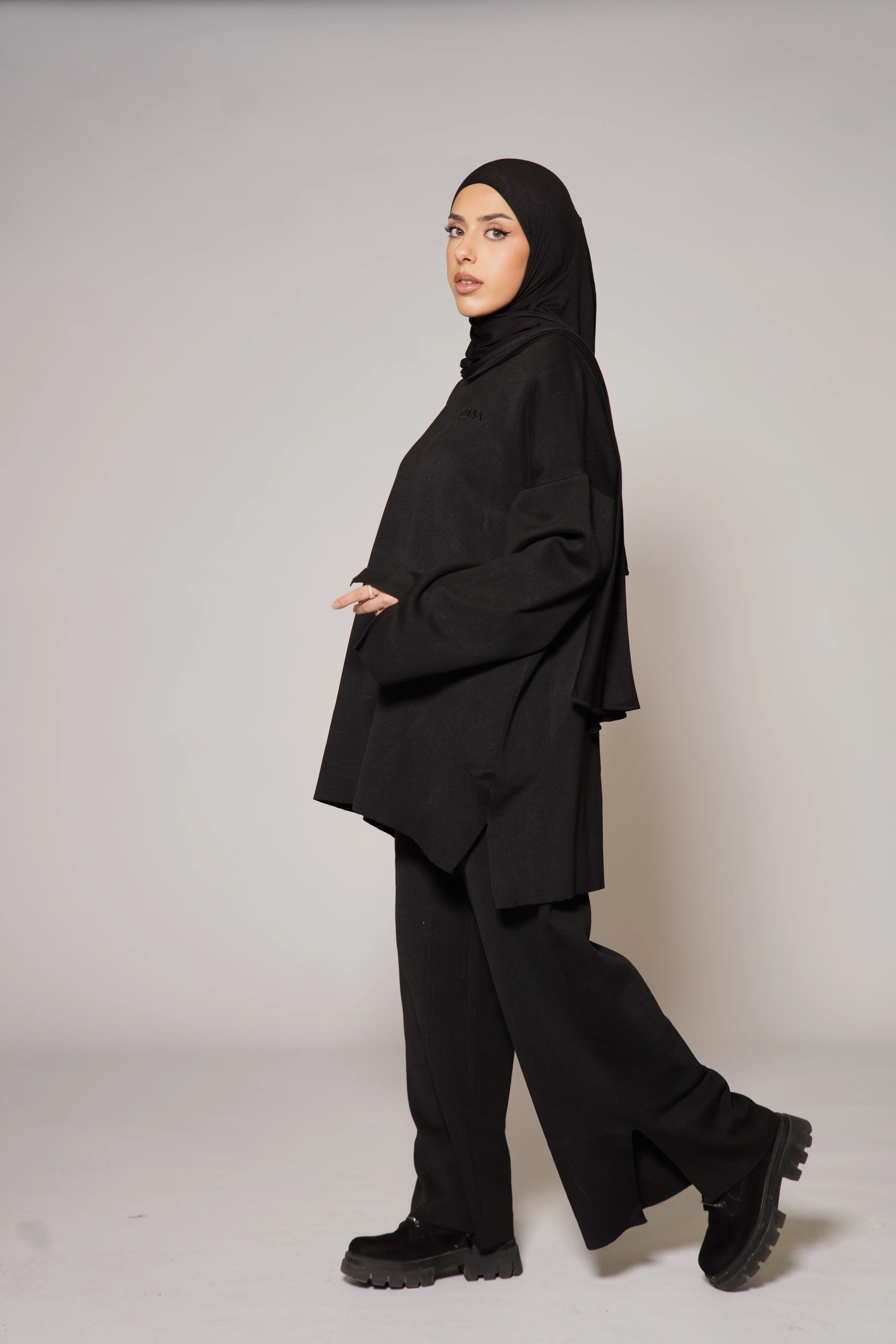 Signature Cotton Set - Black