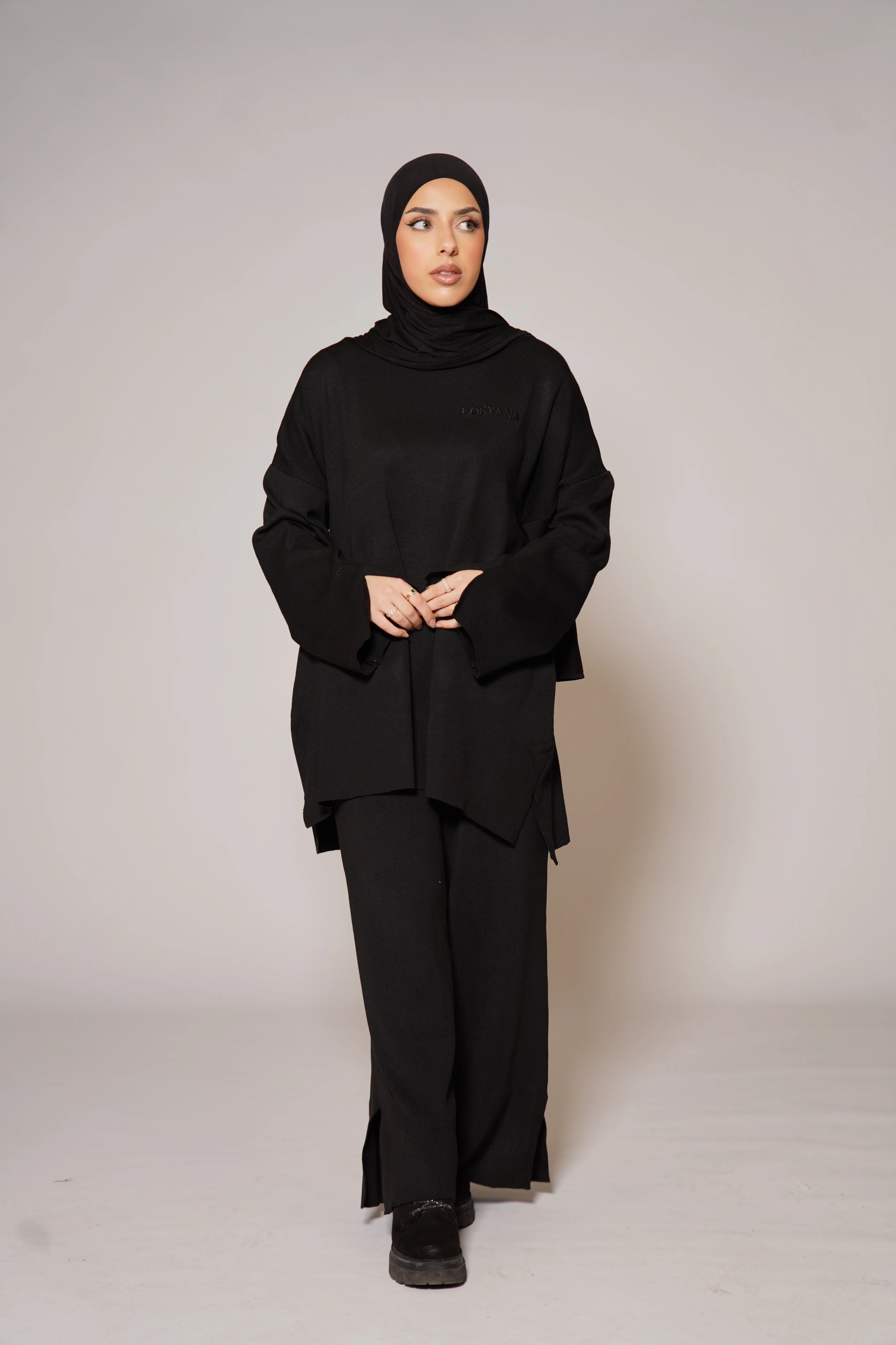 Signature Cotton Set - Black