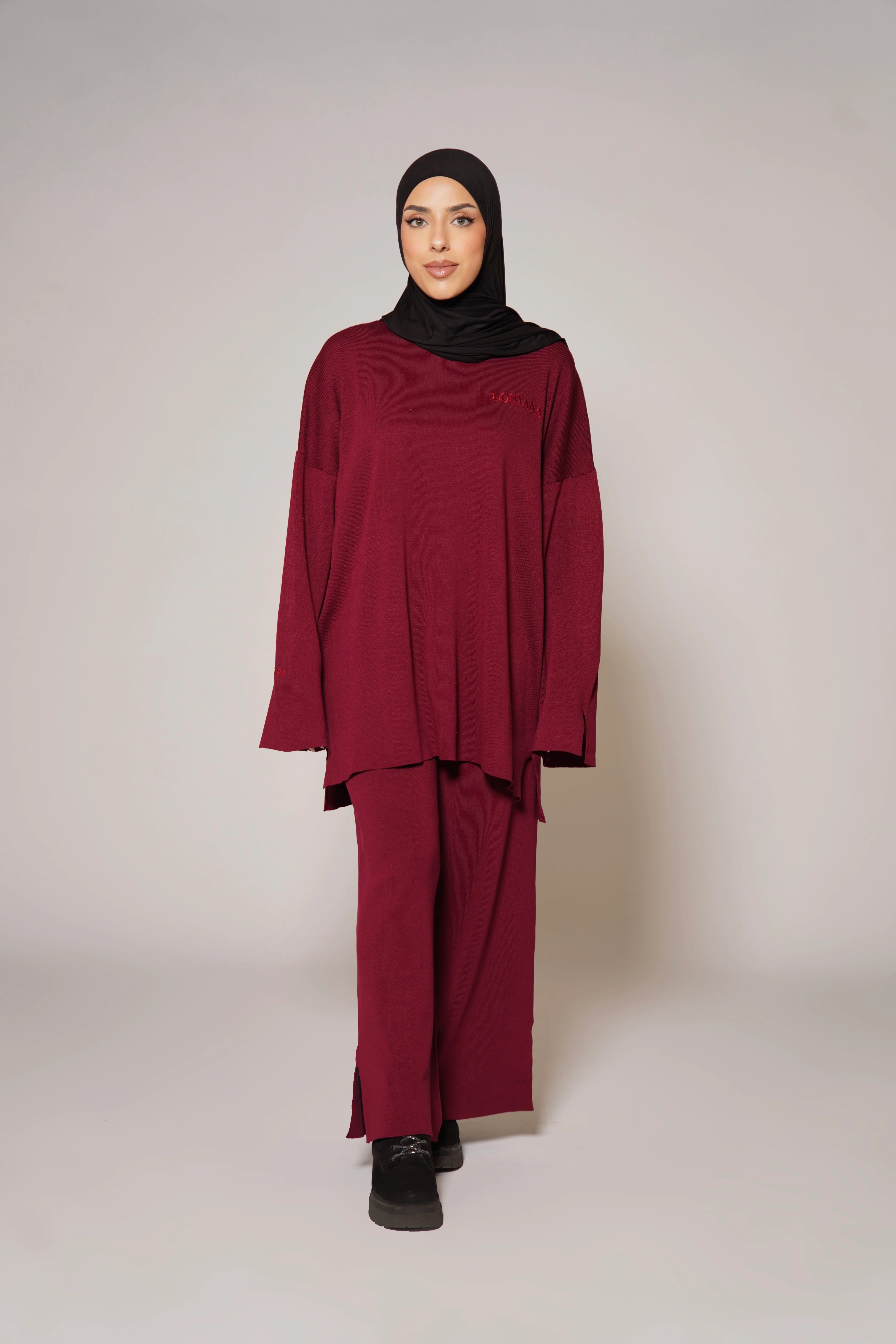 Signature Cotton Set - Bordeaux