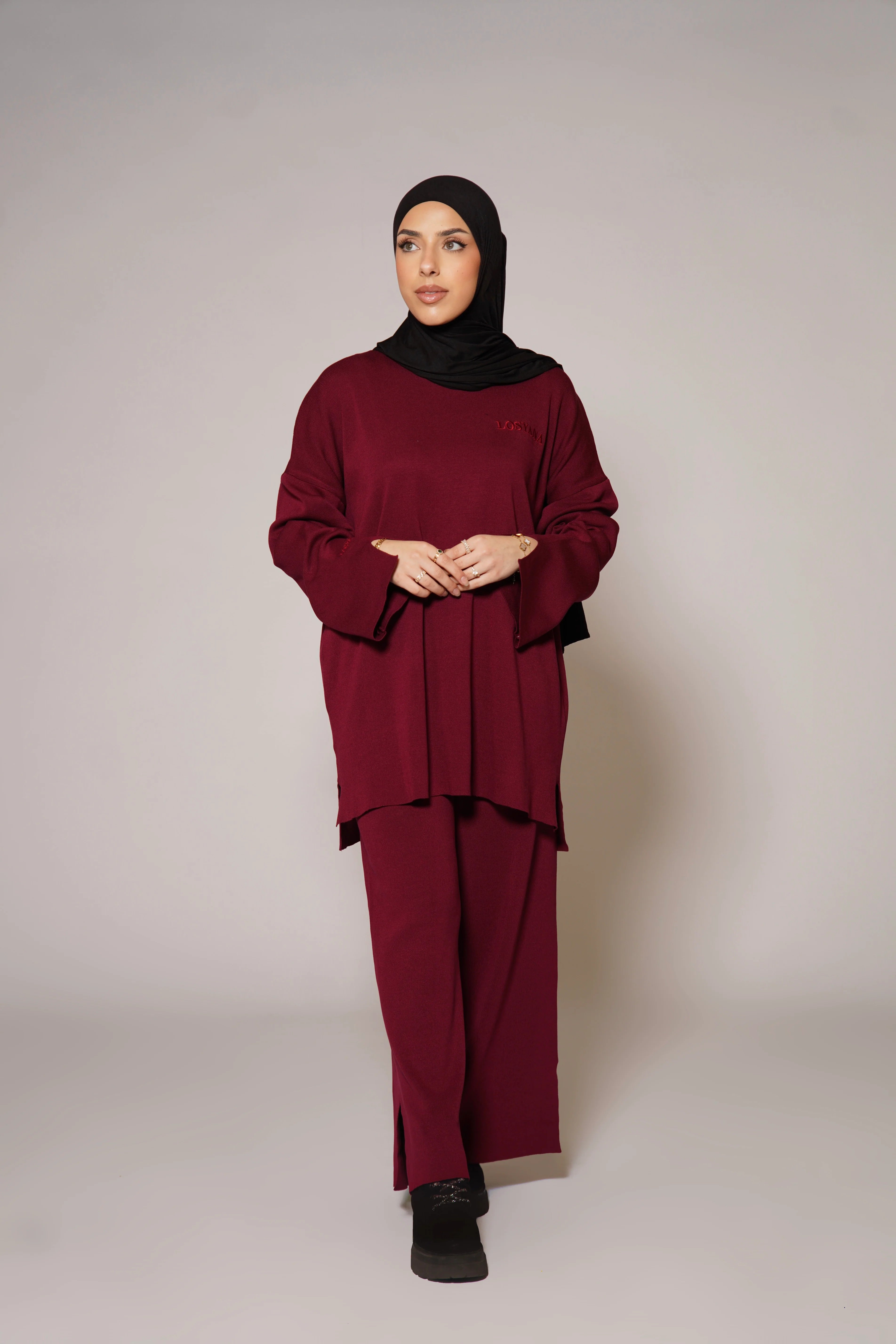 Signature Cotton Set - Bordeaux