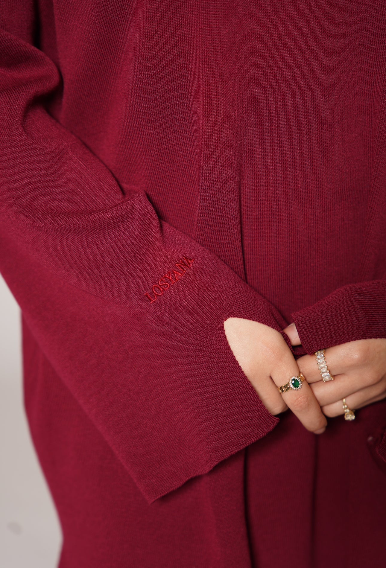 Signature Cotton Set - Bordeaux