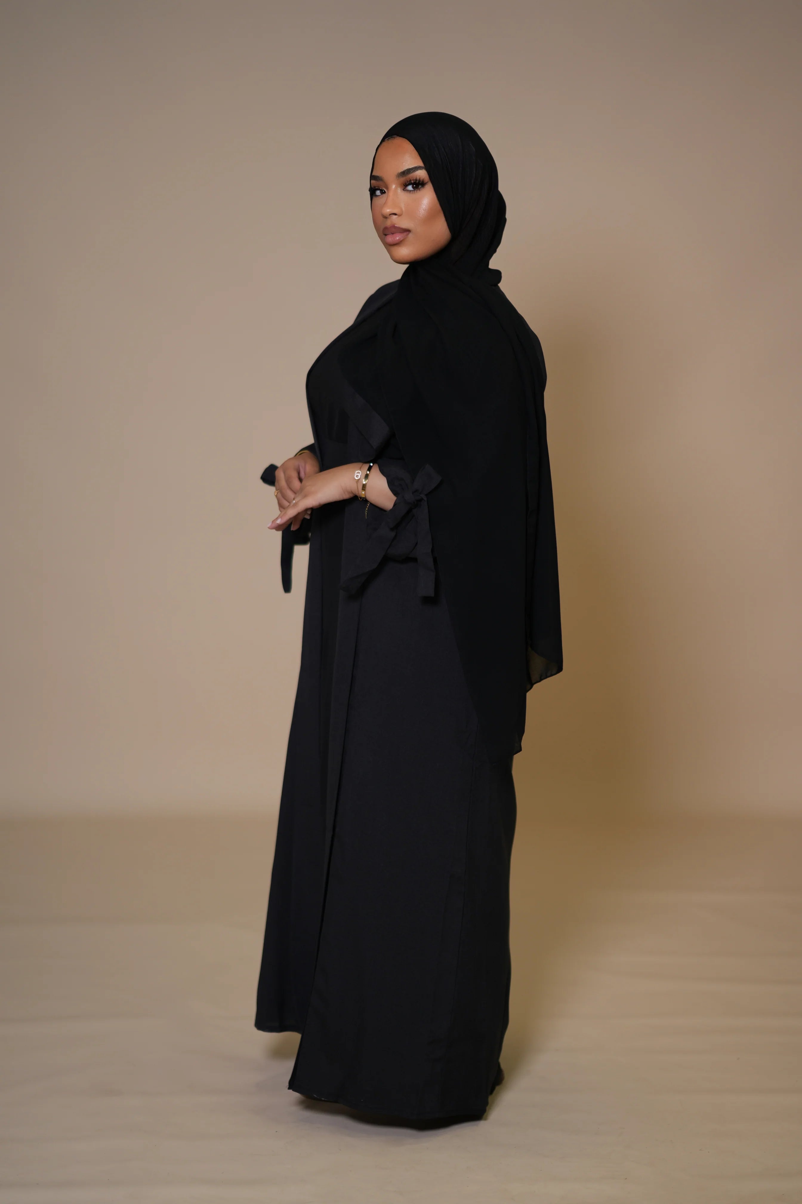 Dubai Linen set - Black