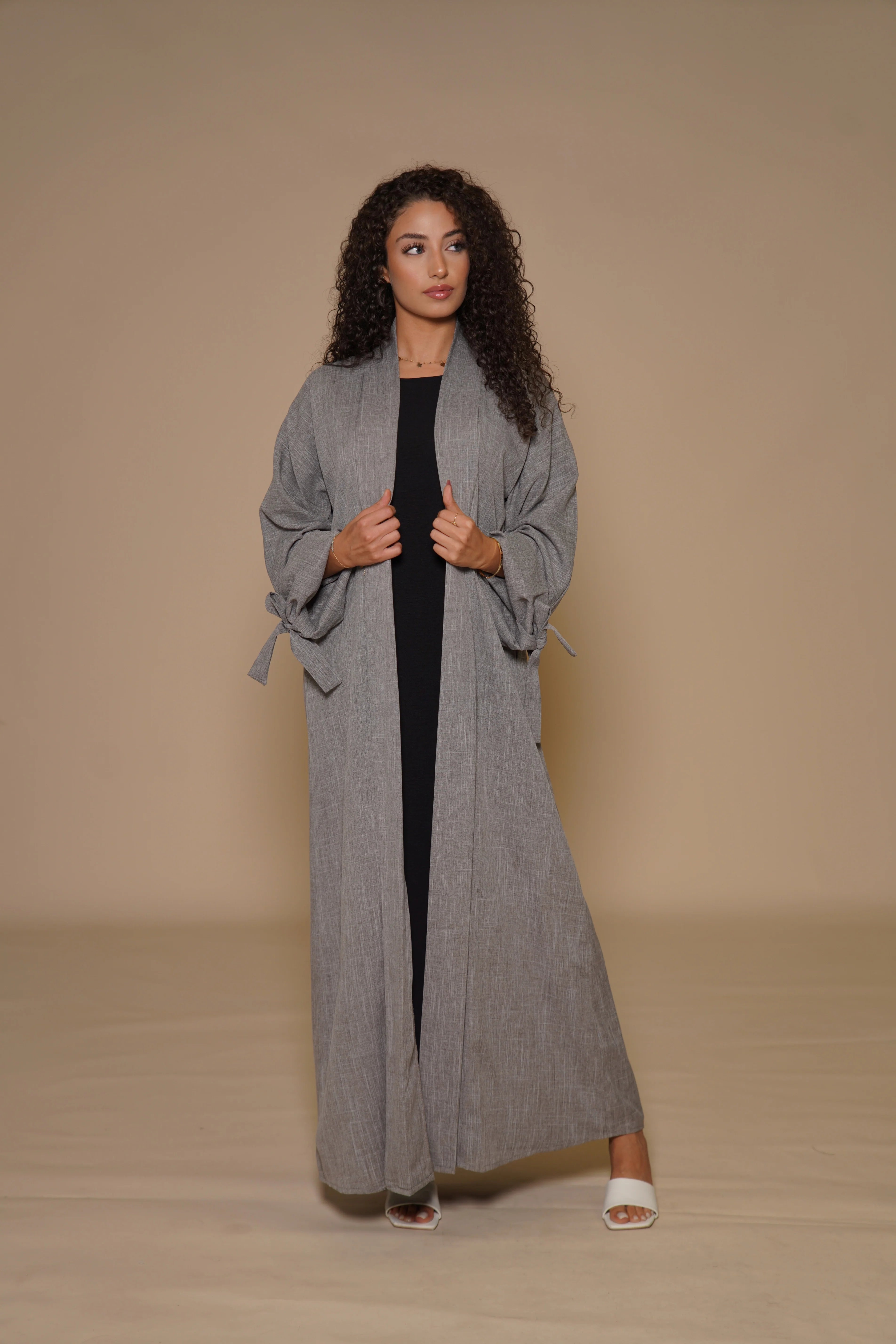 Dubai Linen set - Grey