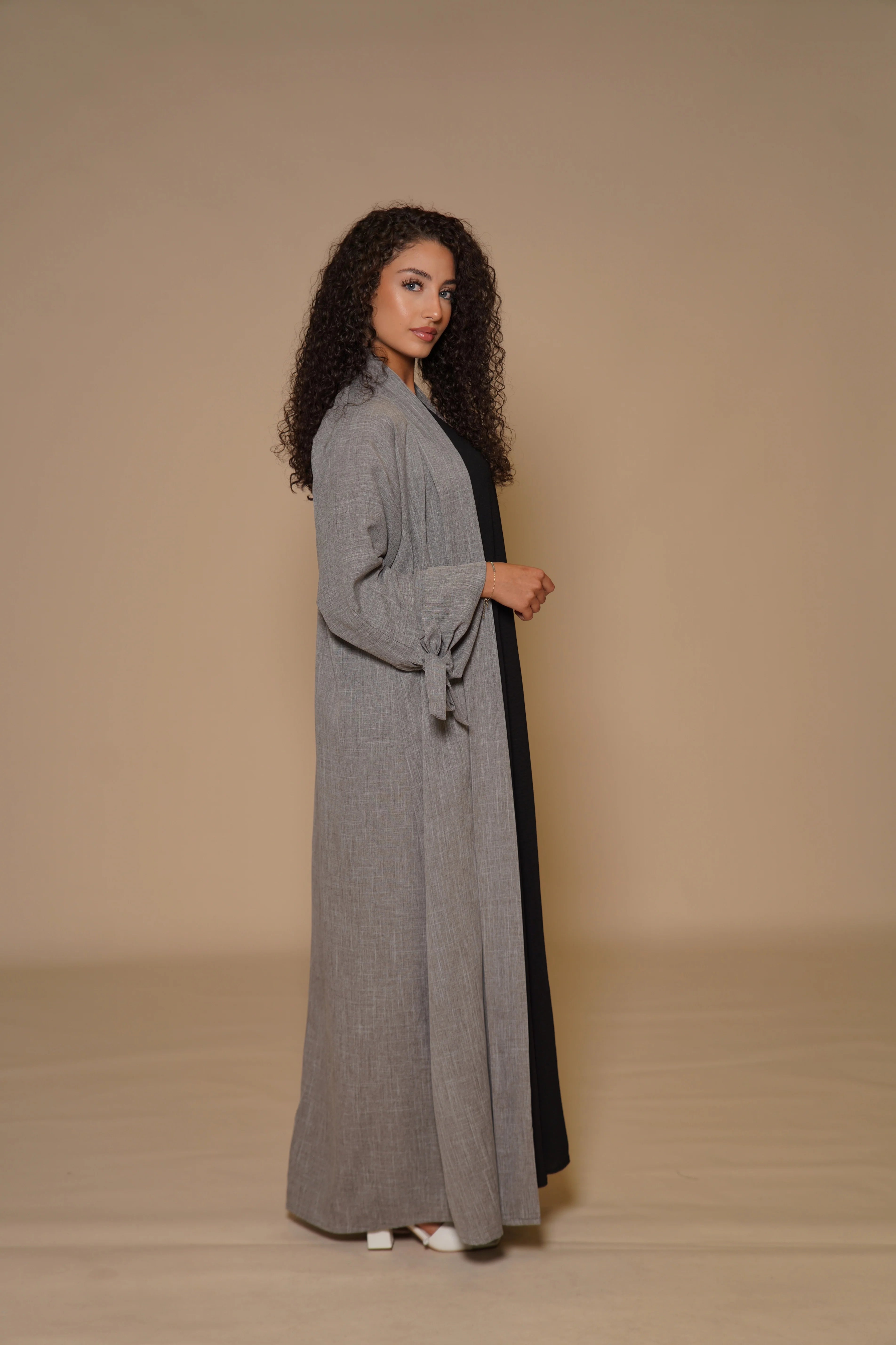 Dubai Linen set - Grey