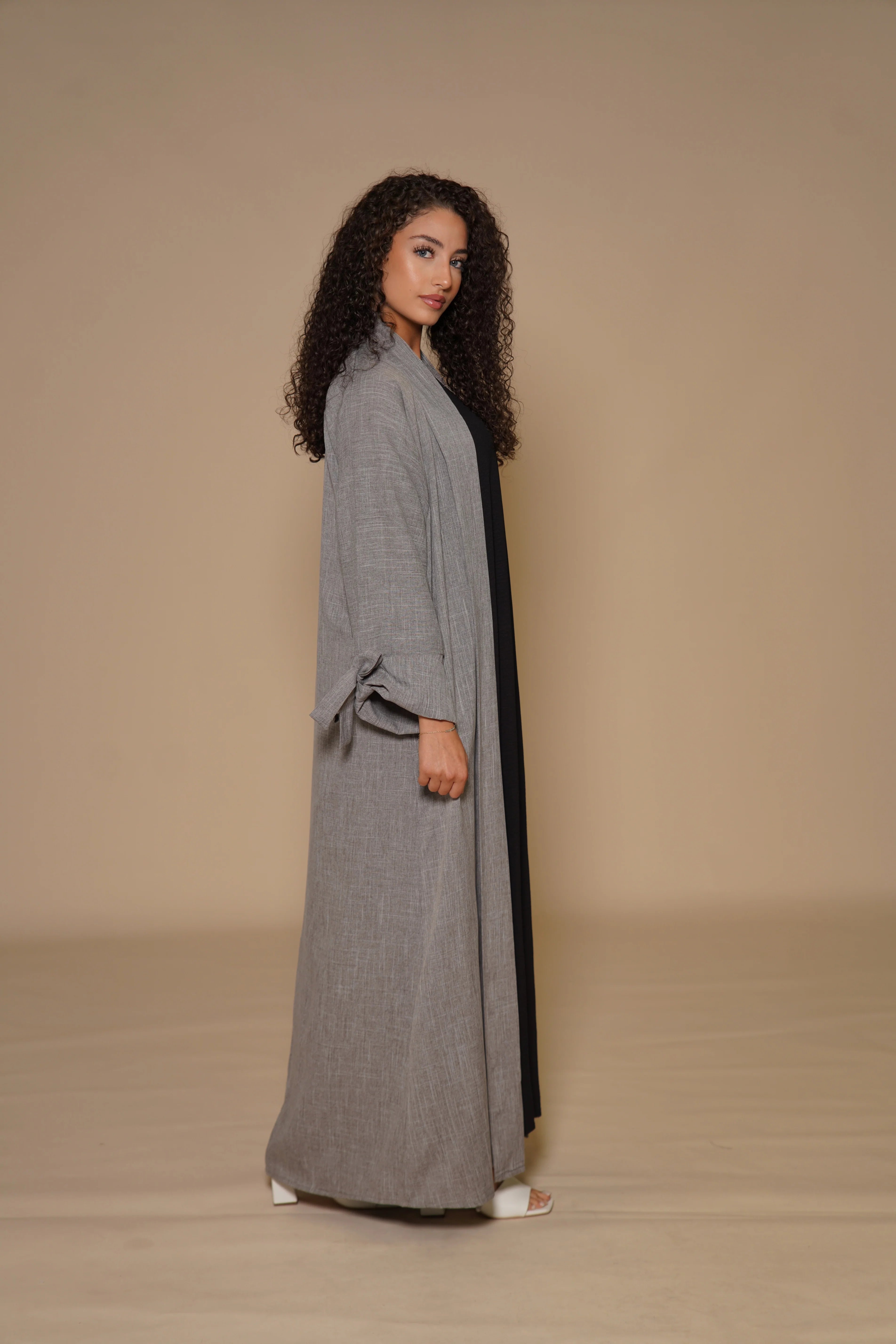 Dubai Linen set - Grey