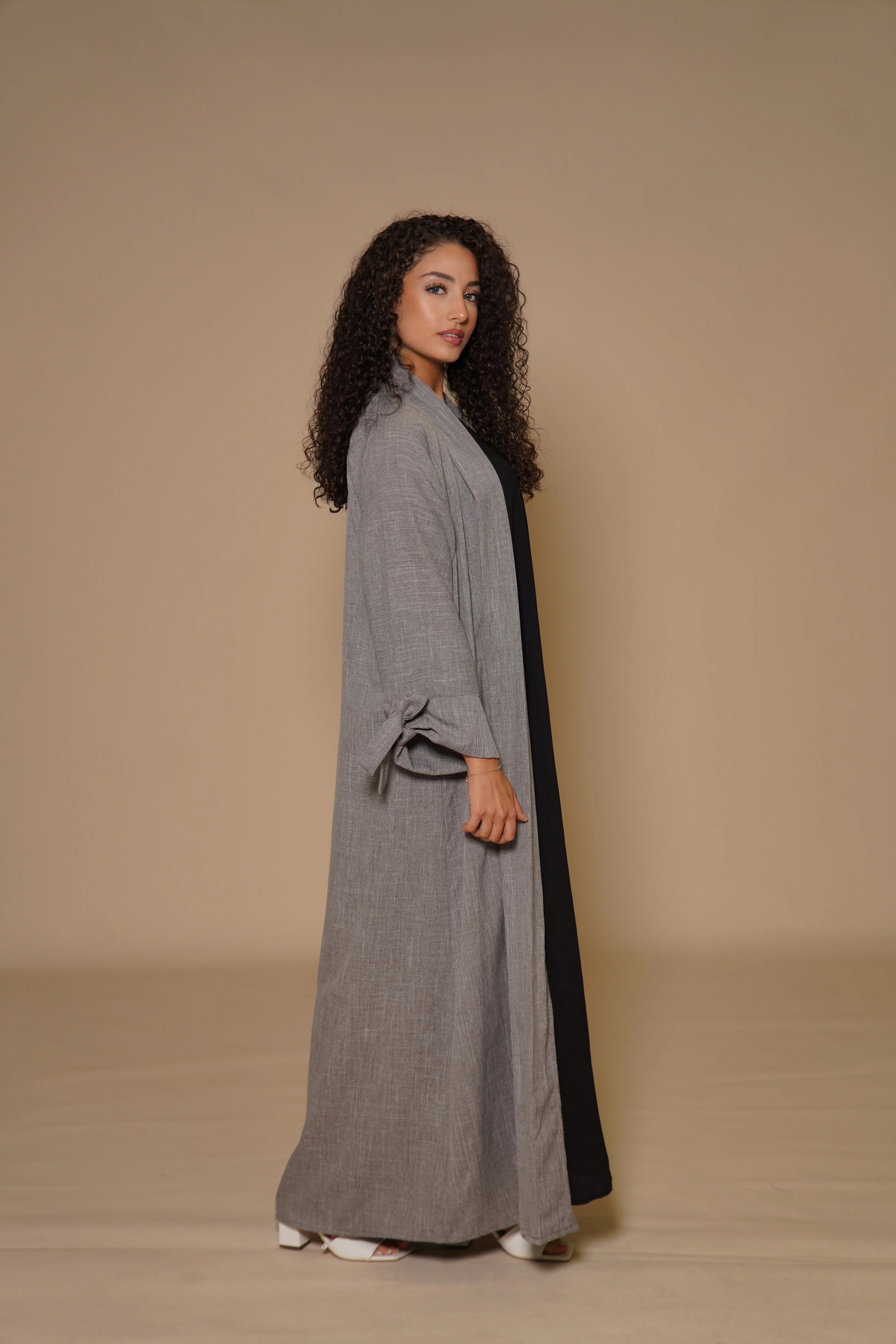 Dubai Linen set - Grey