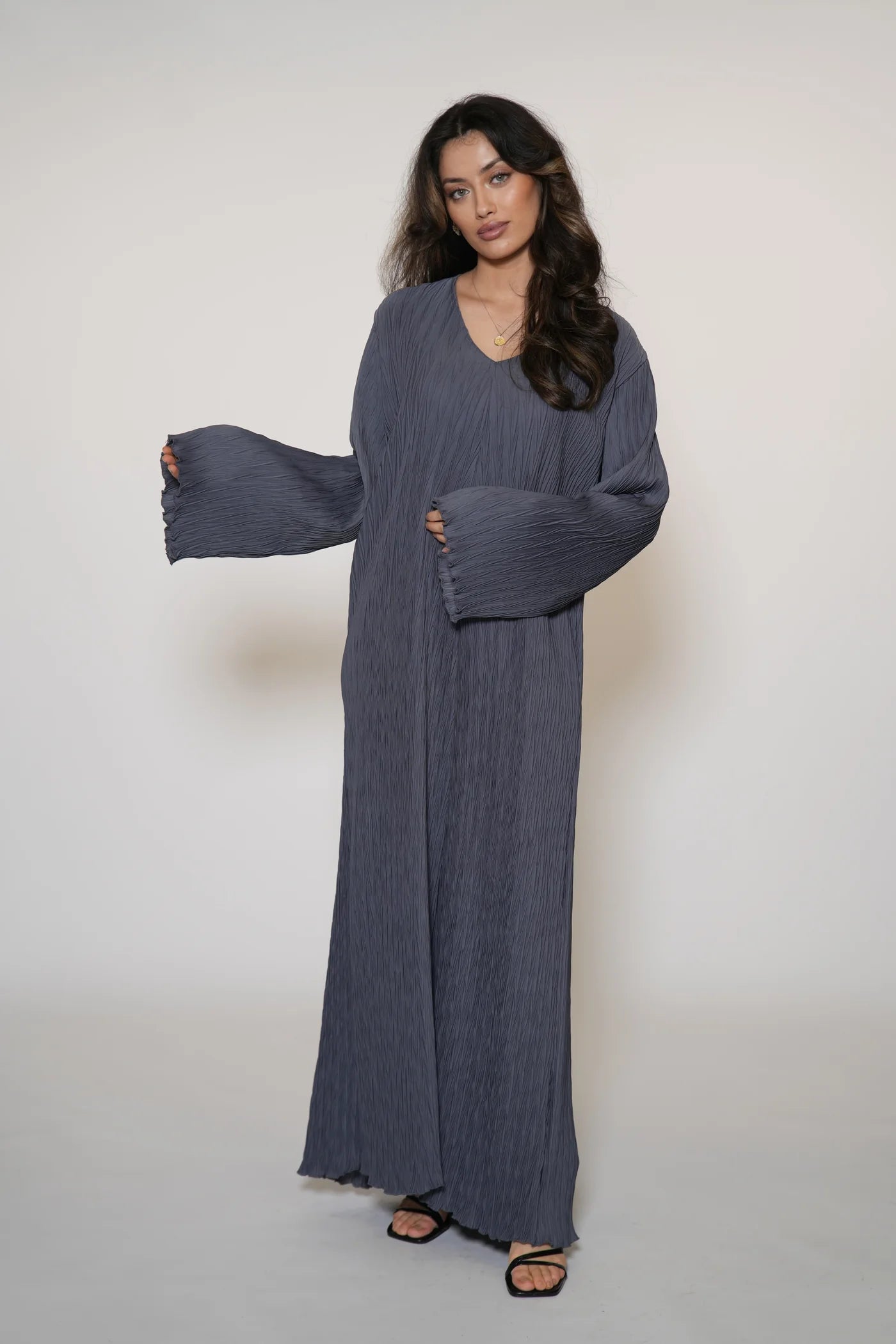 Summer dress - dark grey