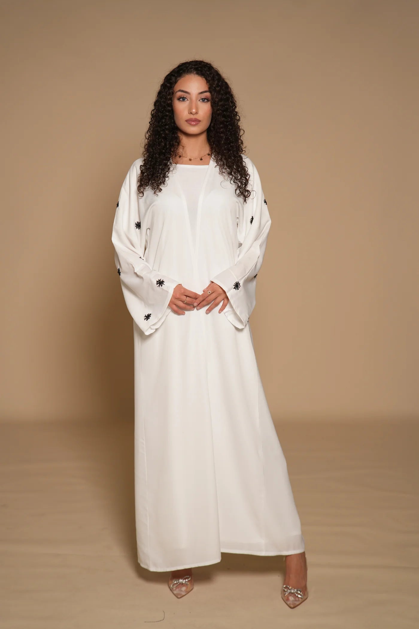 Star Daily Abaya - White