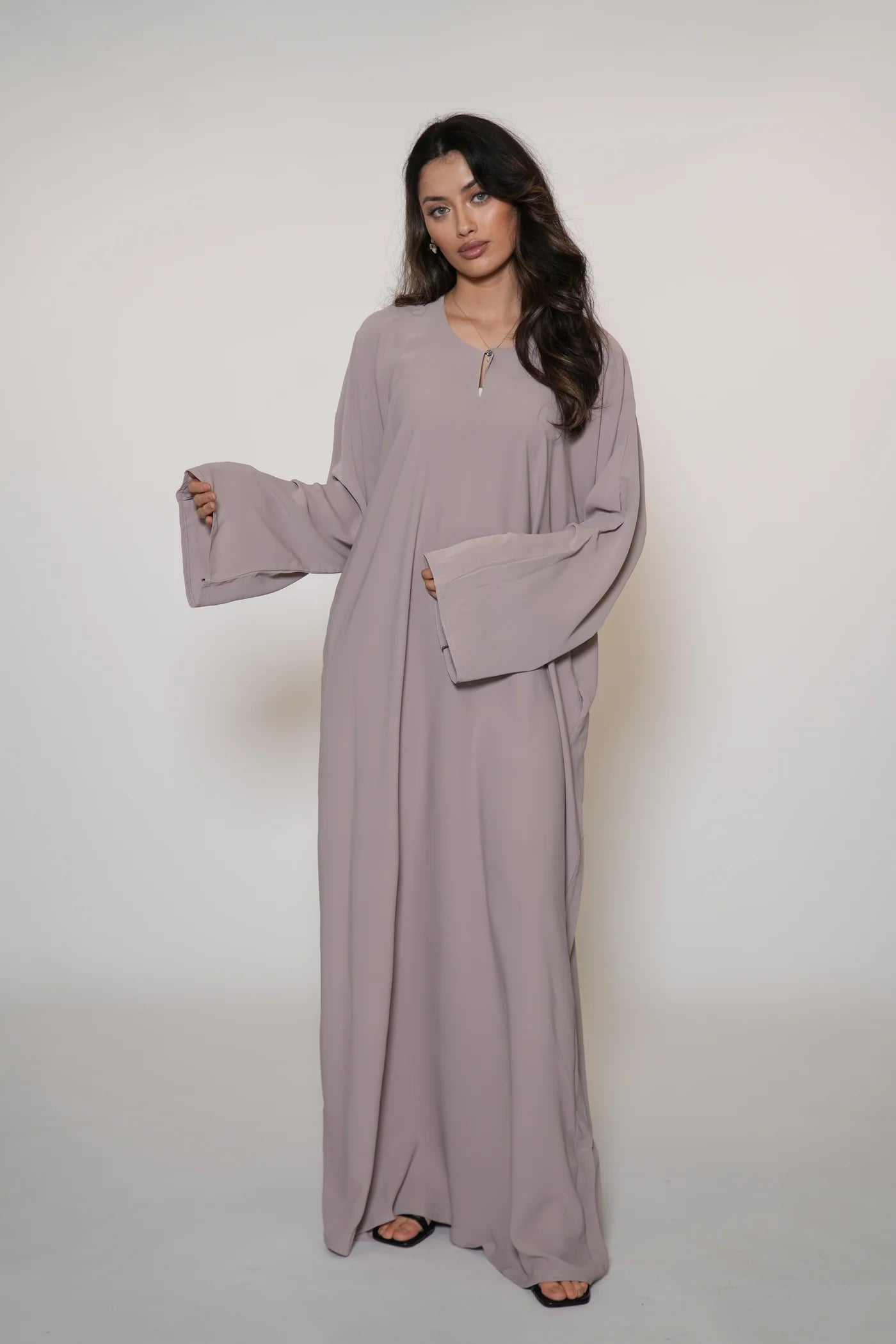 DXB Abaya Daily - almond