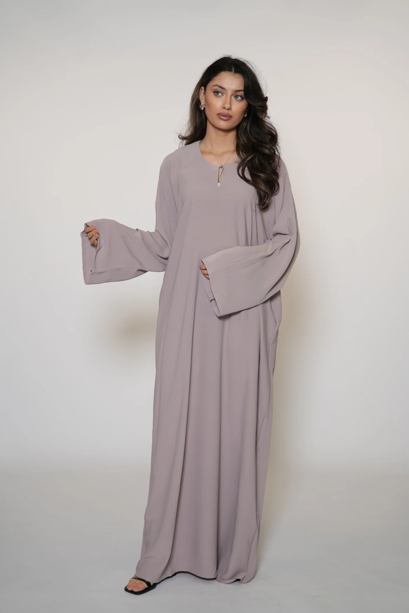 DXB Abaya Daily - almond