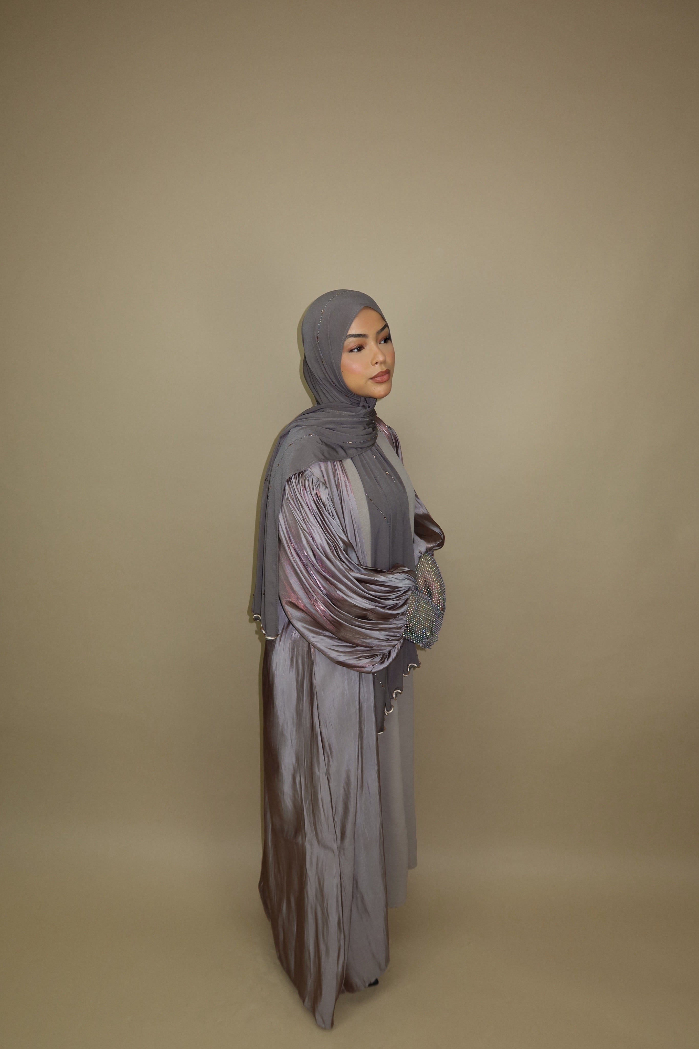 Emirate abaya - Mocca