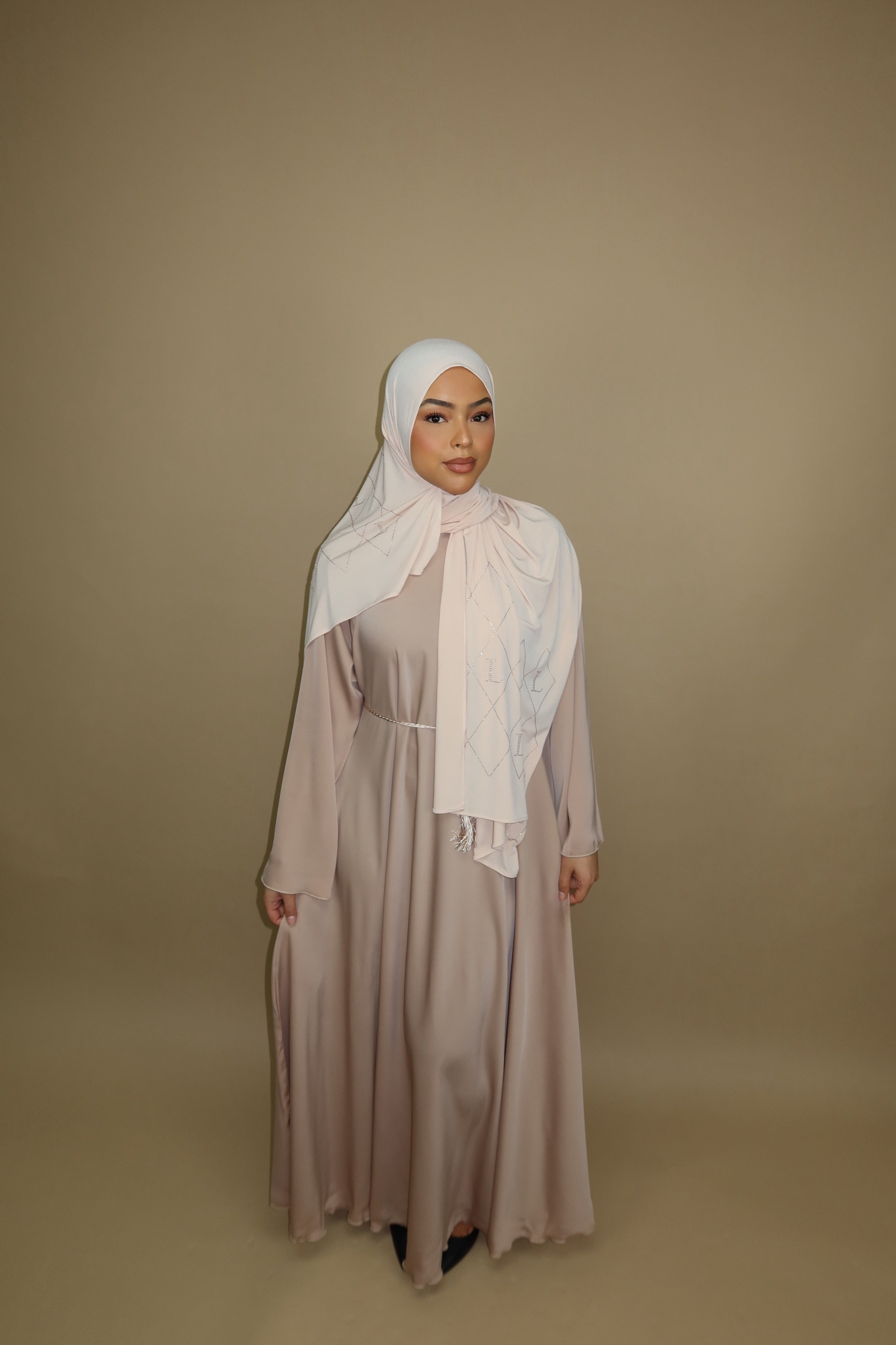 DXB Abaya - Goldenbeige