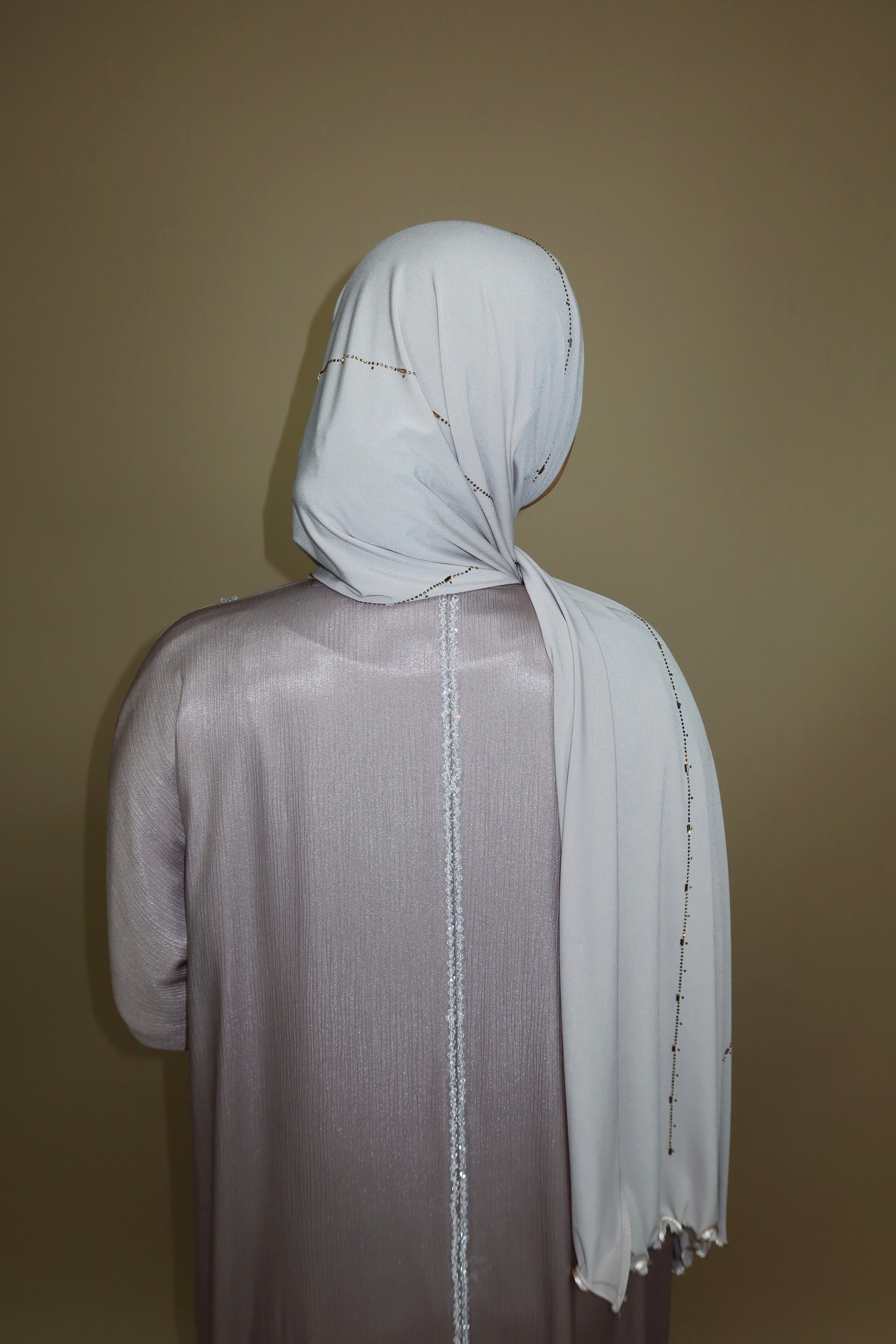 Brightstone shine Abaya -  Lavendel