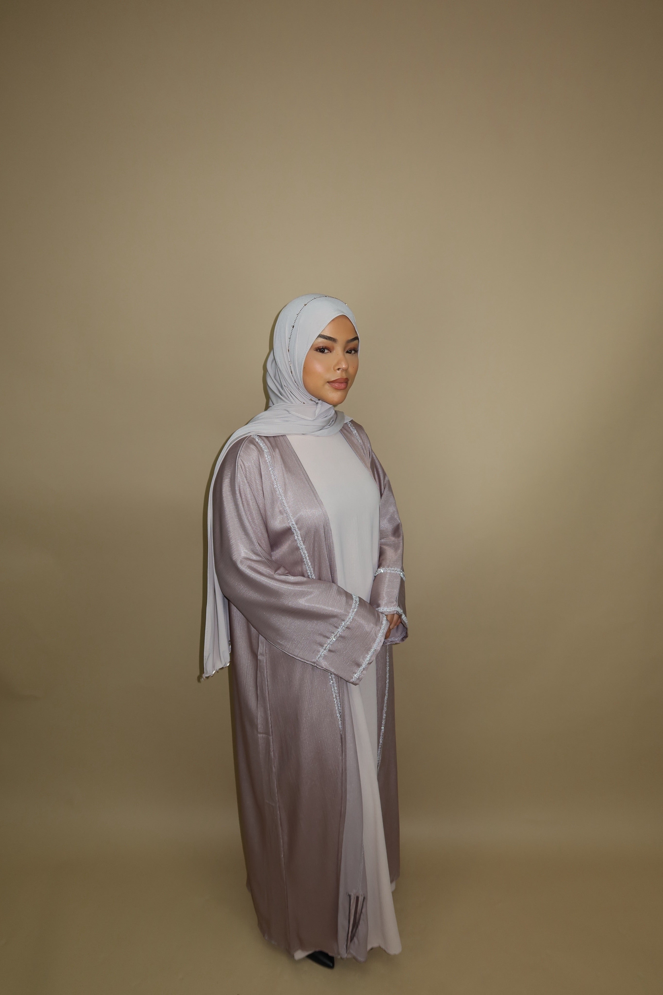 Brightstone shine Abaya -  Lavendel