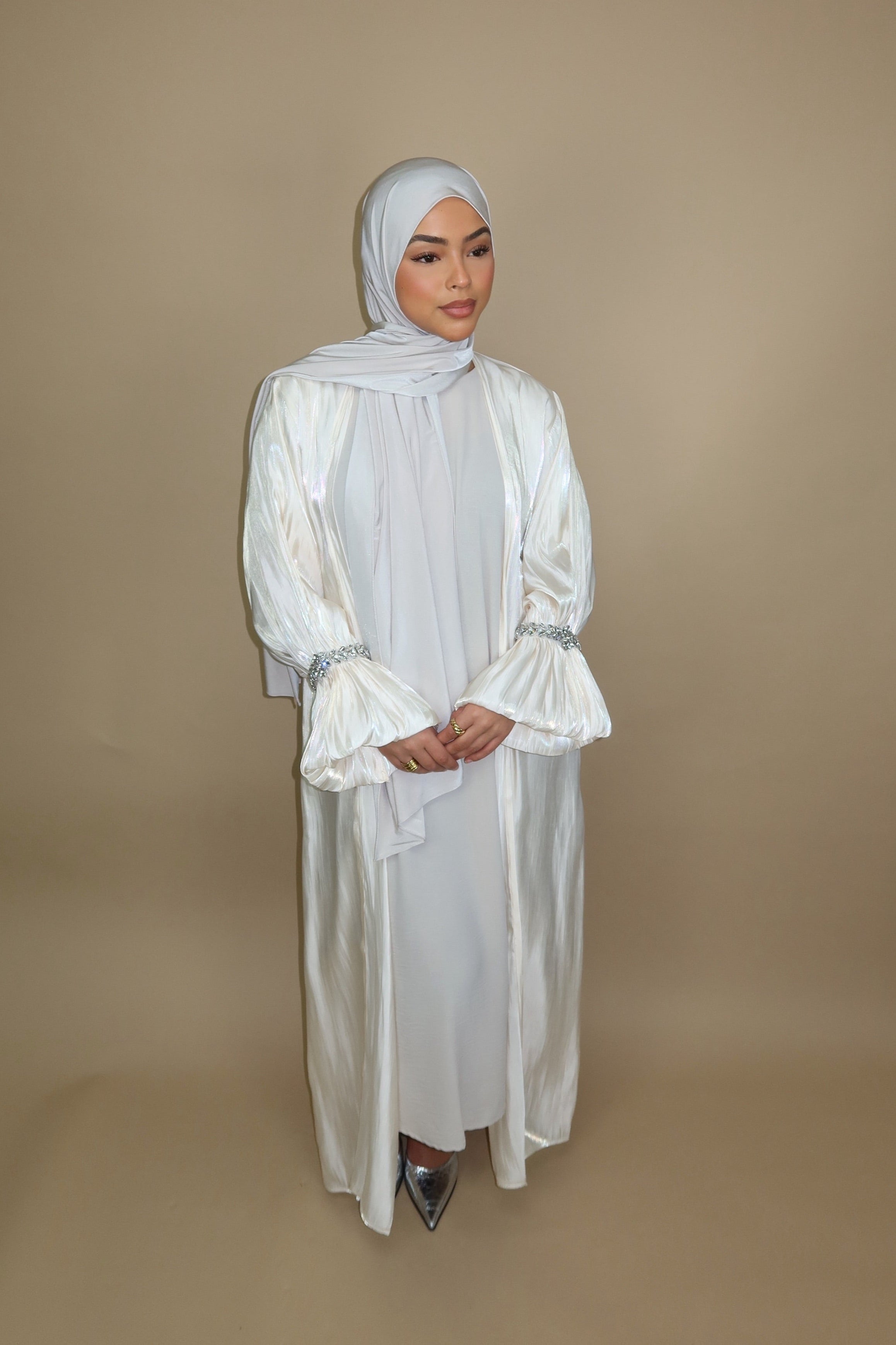 Emirate abaya - Vanilla