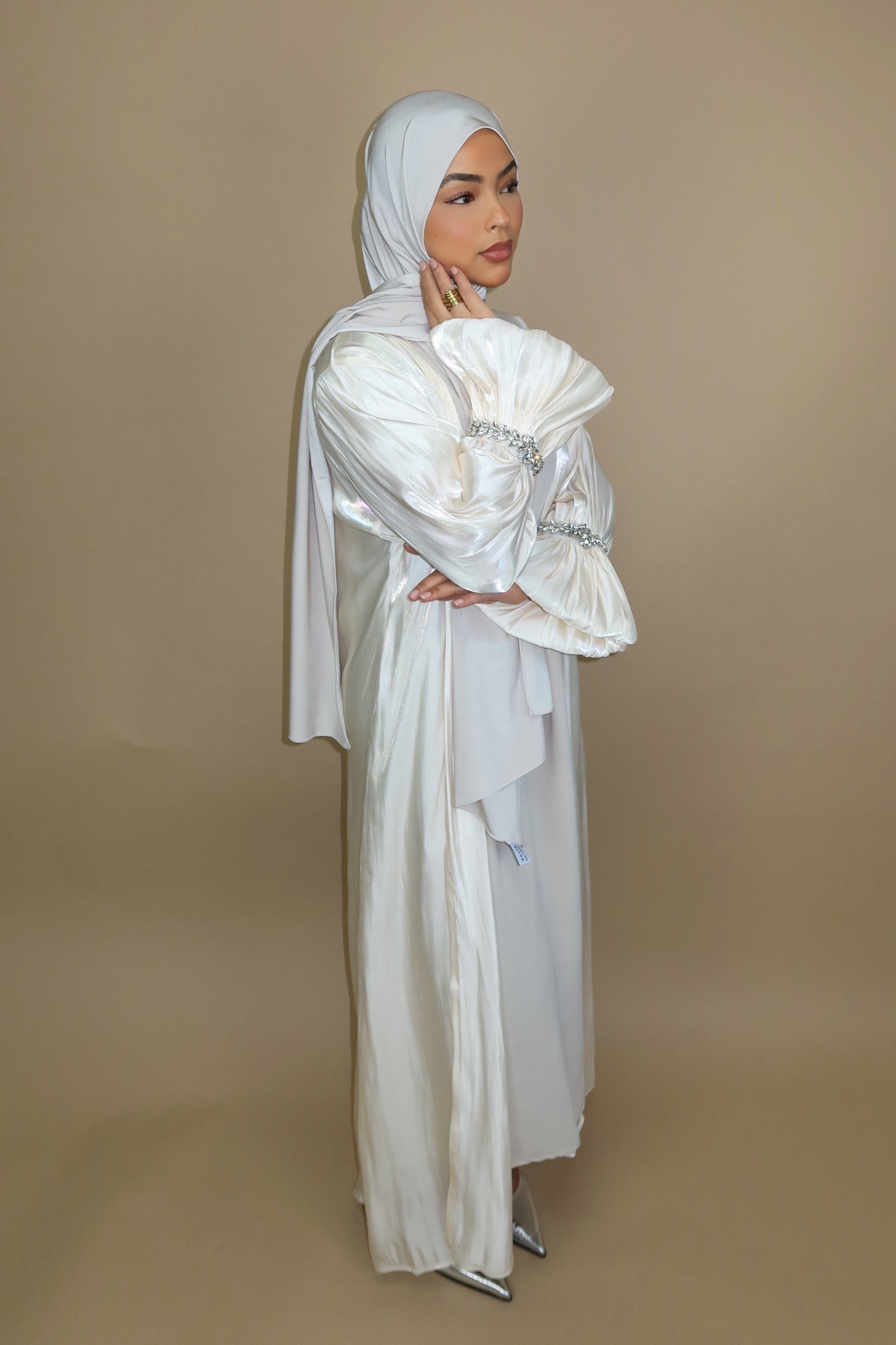 Emirate abaya - Vanilla