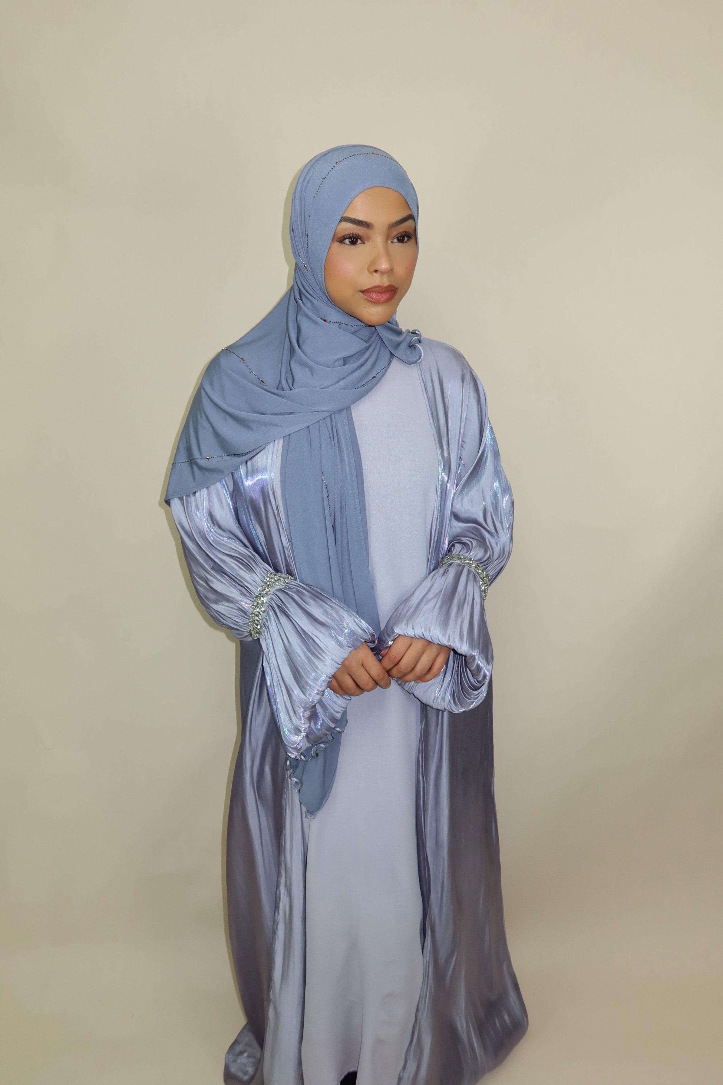 Emirate abaya - Grey