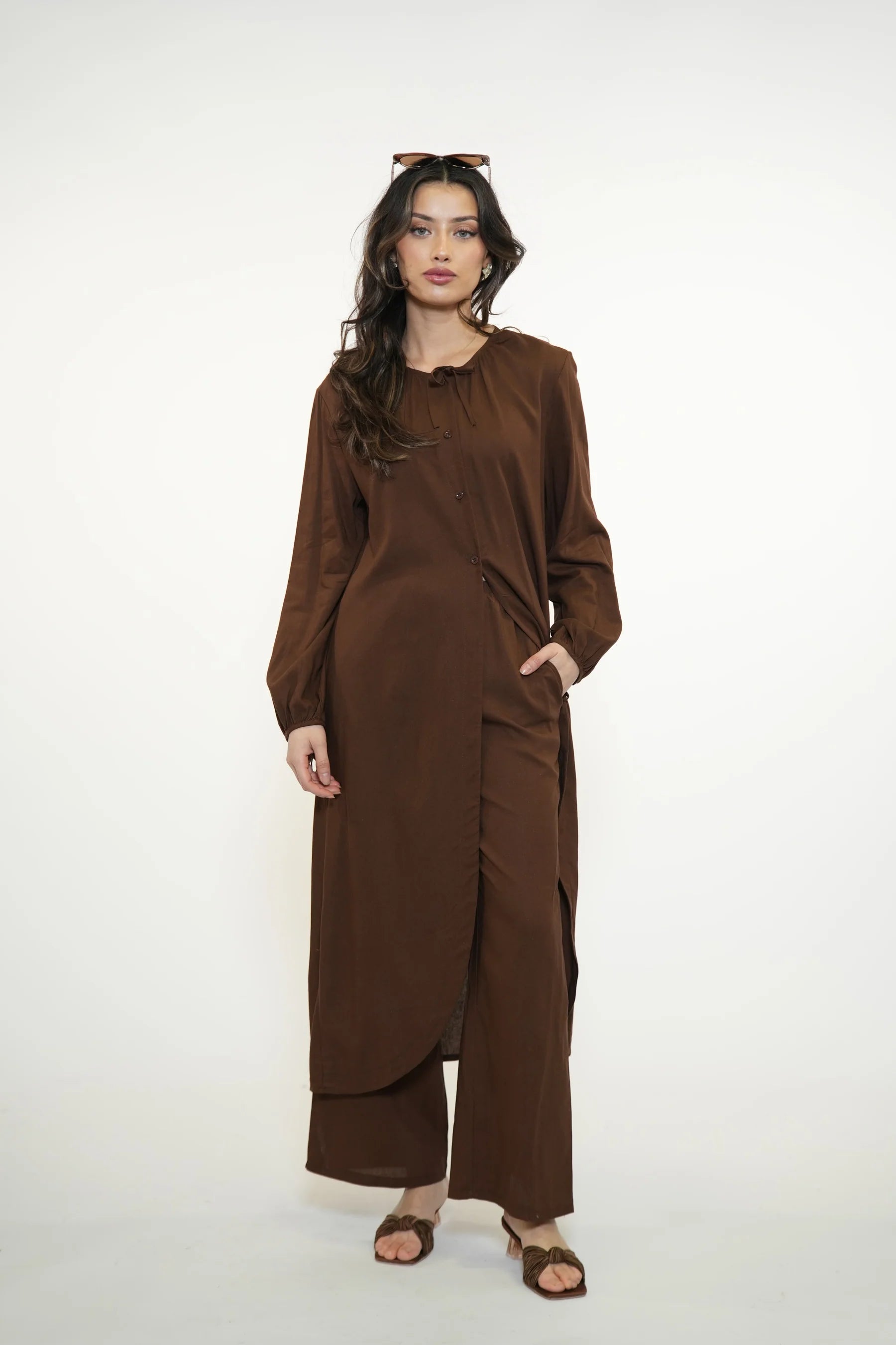 MEDITERRANEAN BREEZE SET - BROWN SUGAR