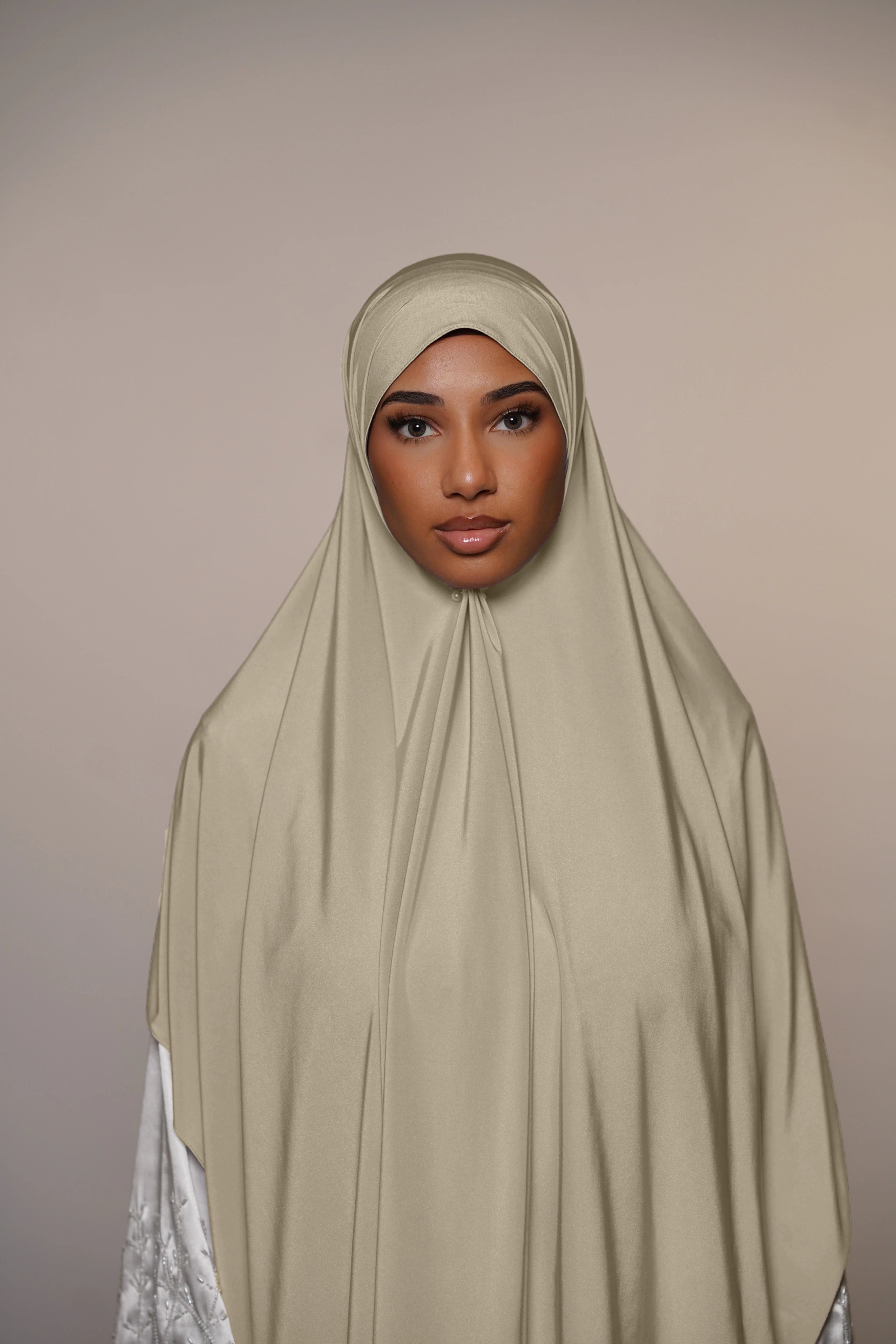 Satin Premium Jersey - Cream