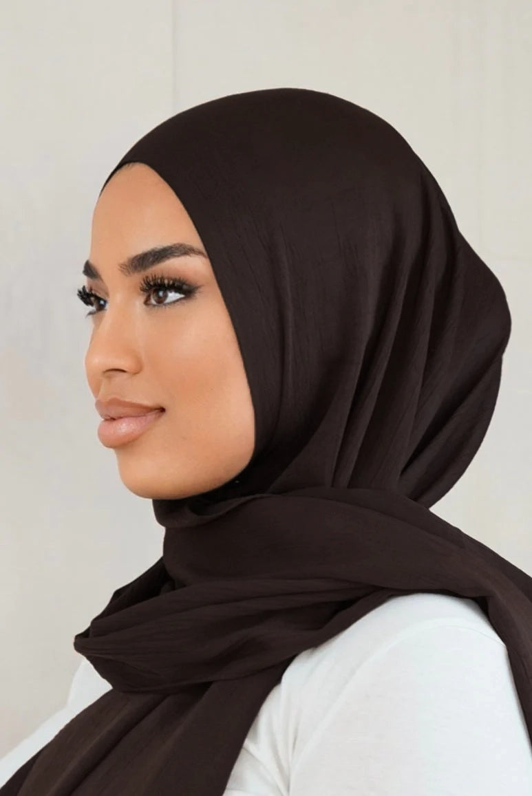 Crinkle - Dark Brown