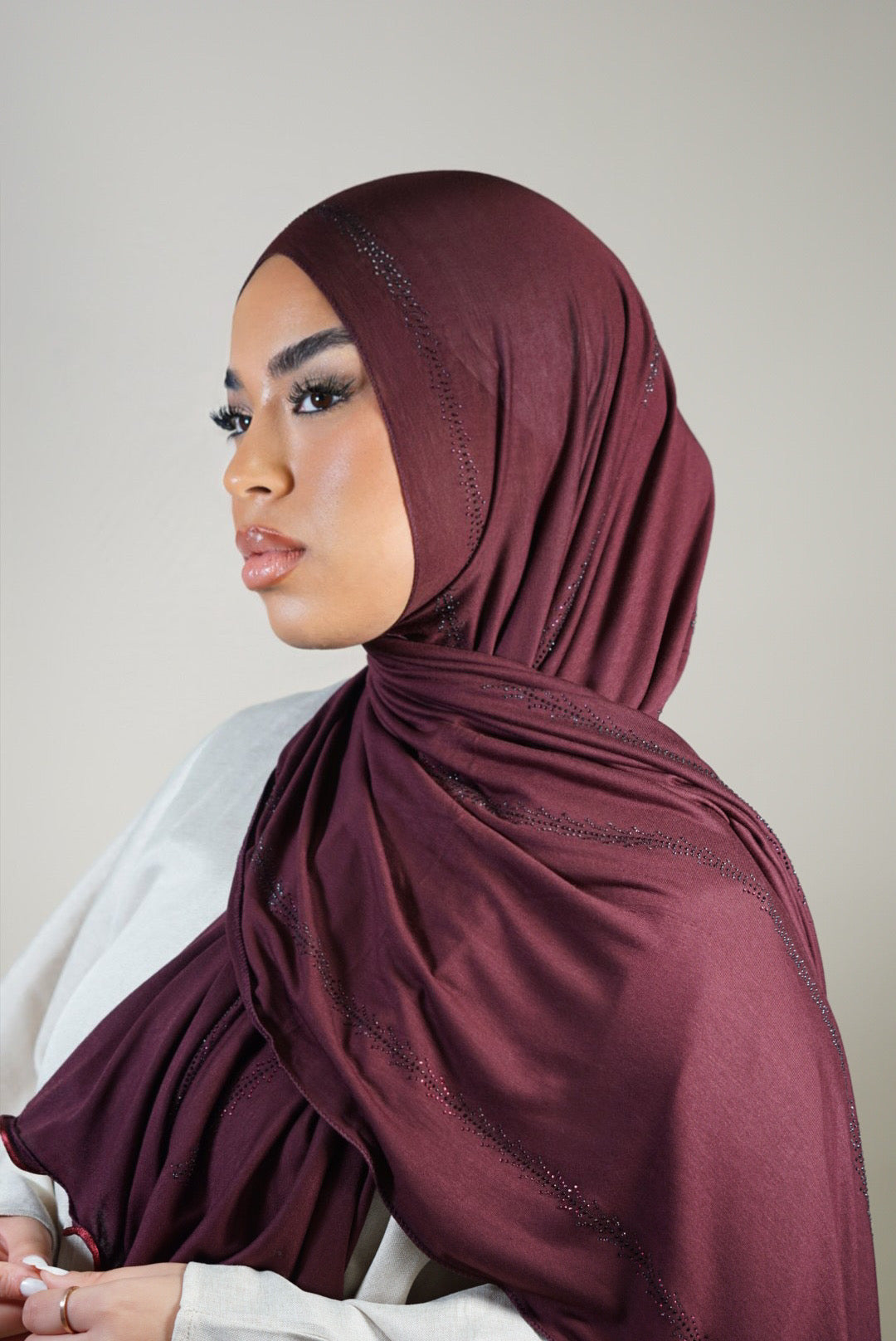 Diamond Jersey 1 - Dark berry