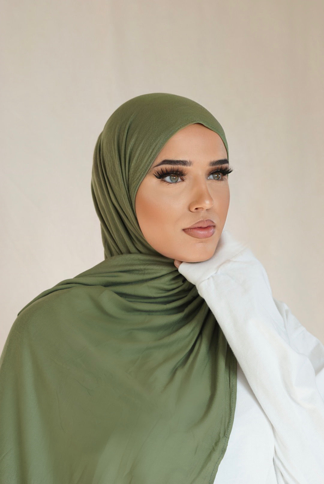 Jersey - crocodile green