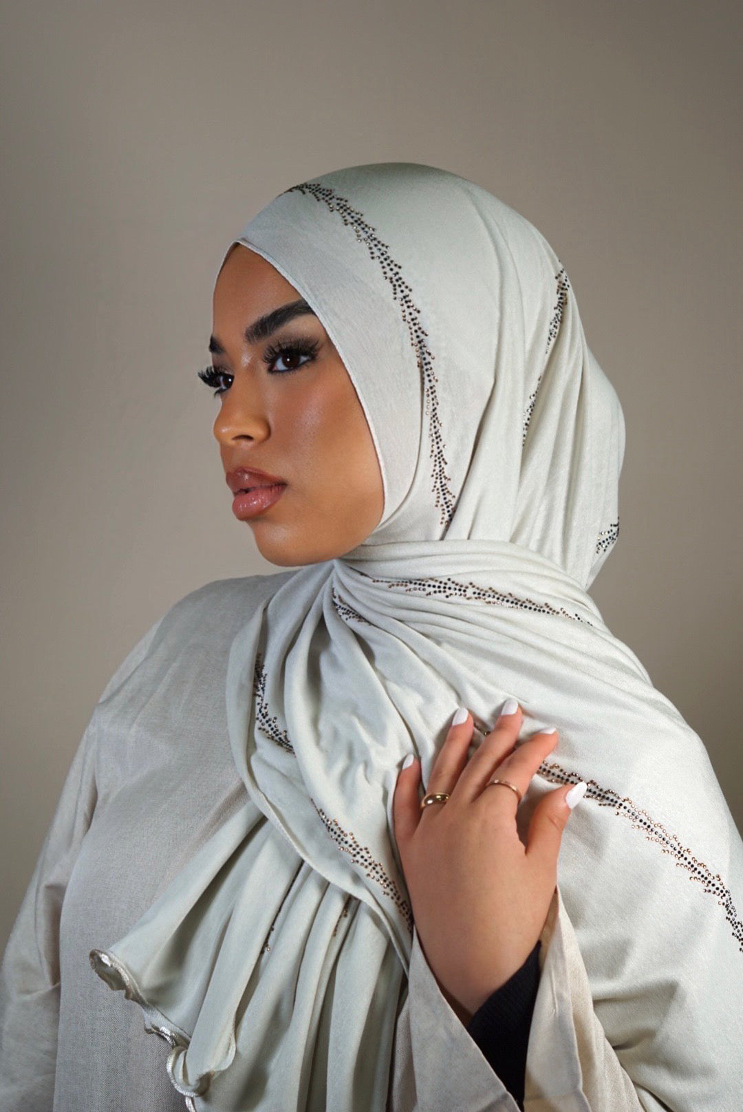 Diamond jersey 1 - ashy beige