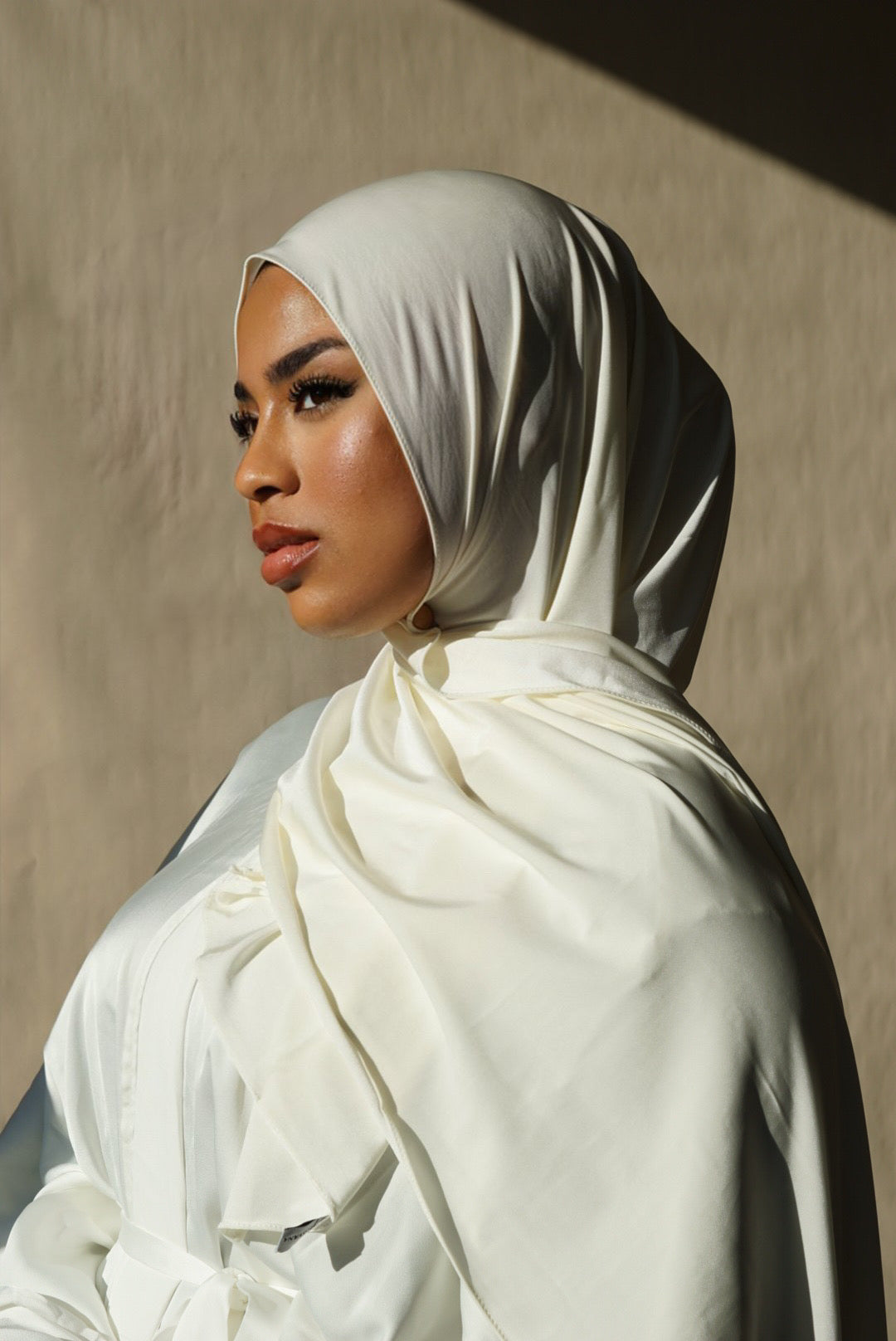 Satin Premium Jersey - Vanilla