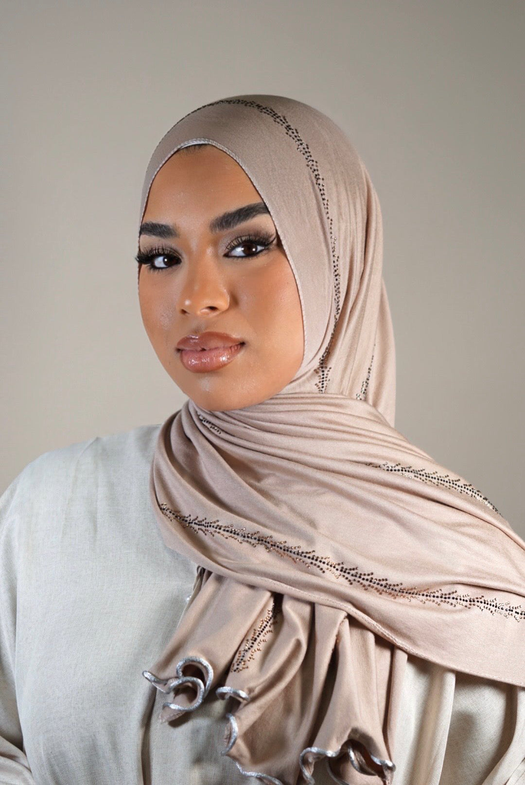 Diamond jersey 1 - taupe