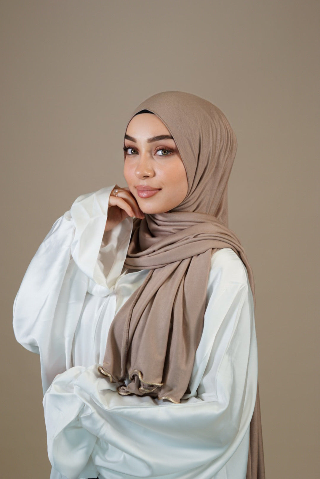 Jersey Line - taupe