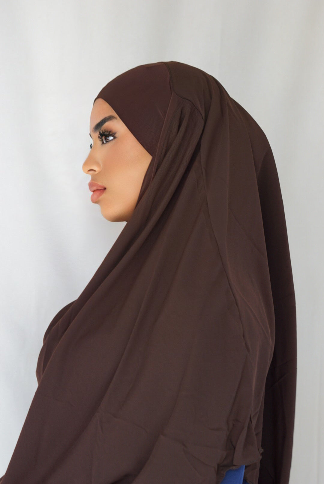 Short Khimar - Brown Sugar