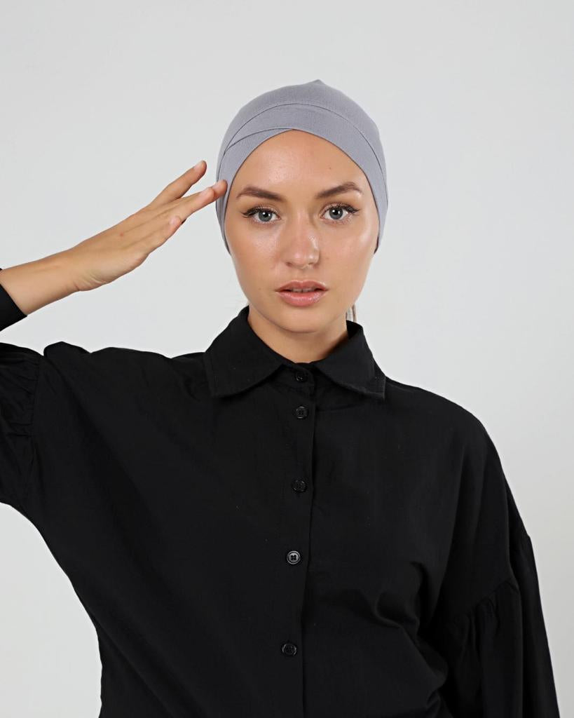 fold underscarf bone open