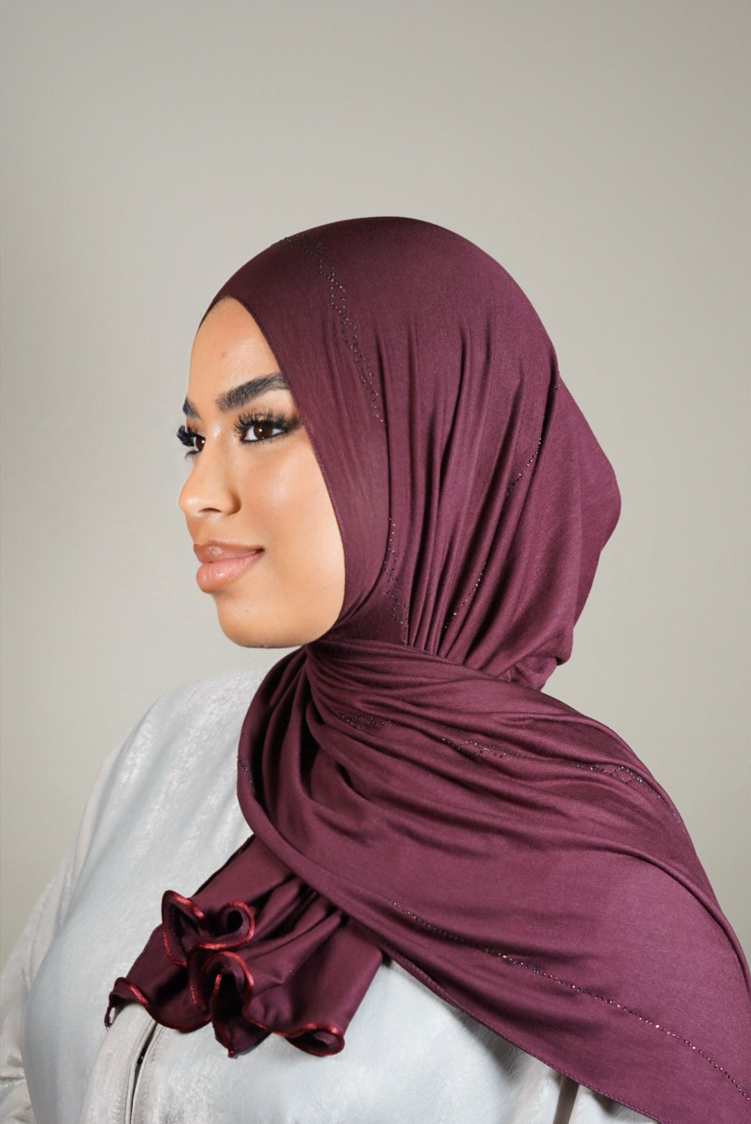 Diamond Jersey 3 - dark berry