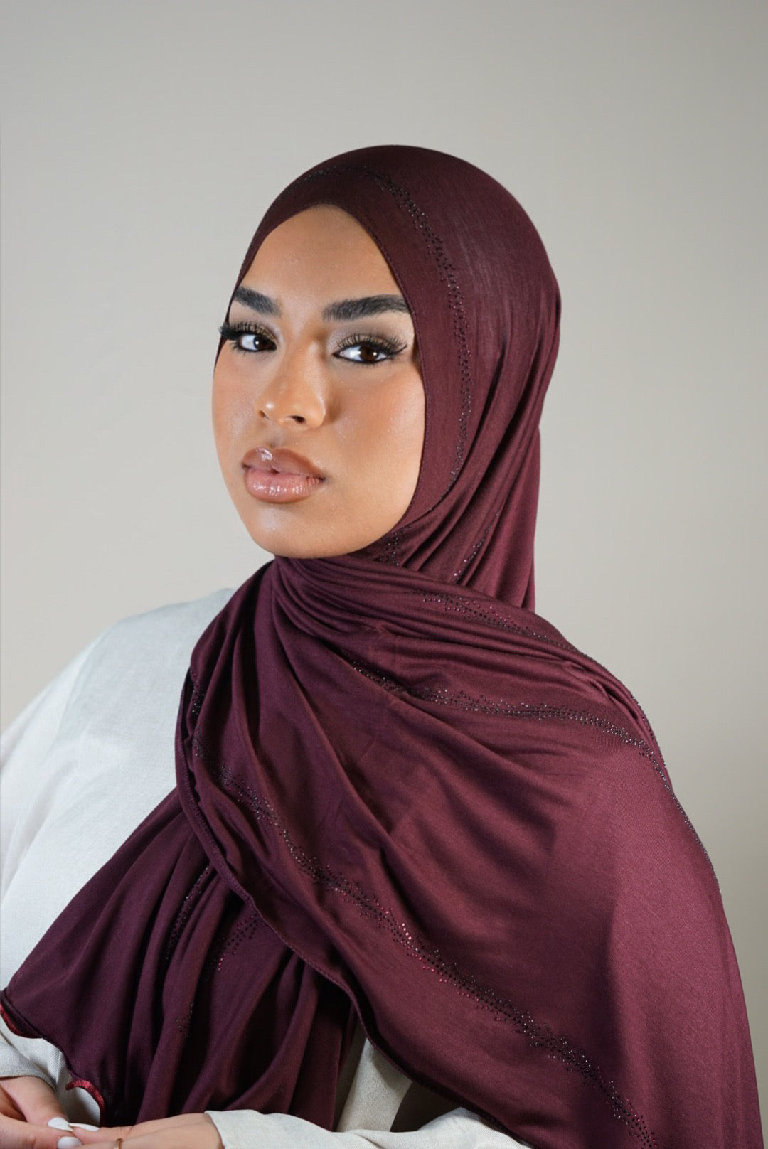 Diamond Jersey 1 - Dark berry