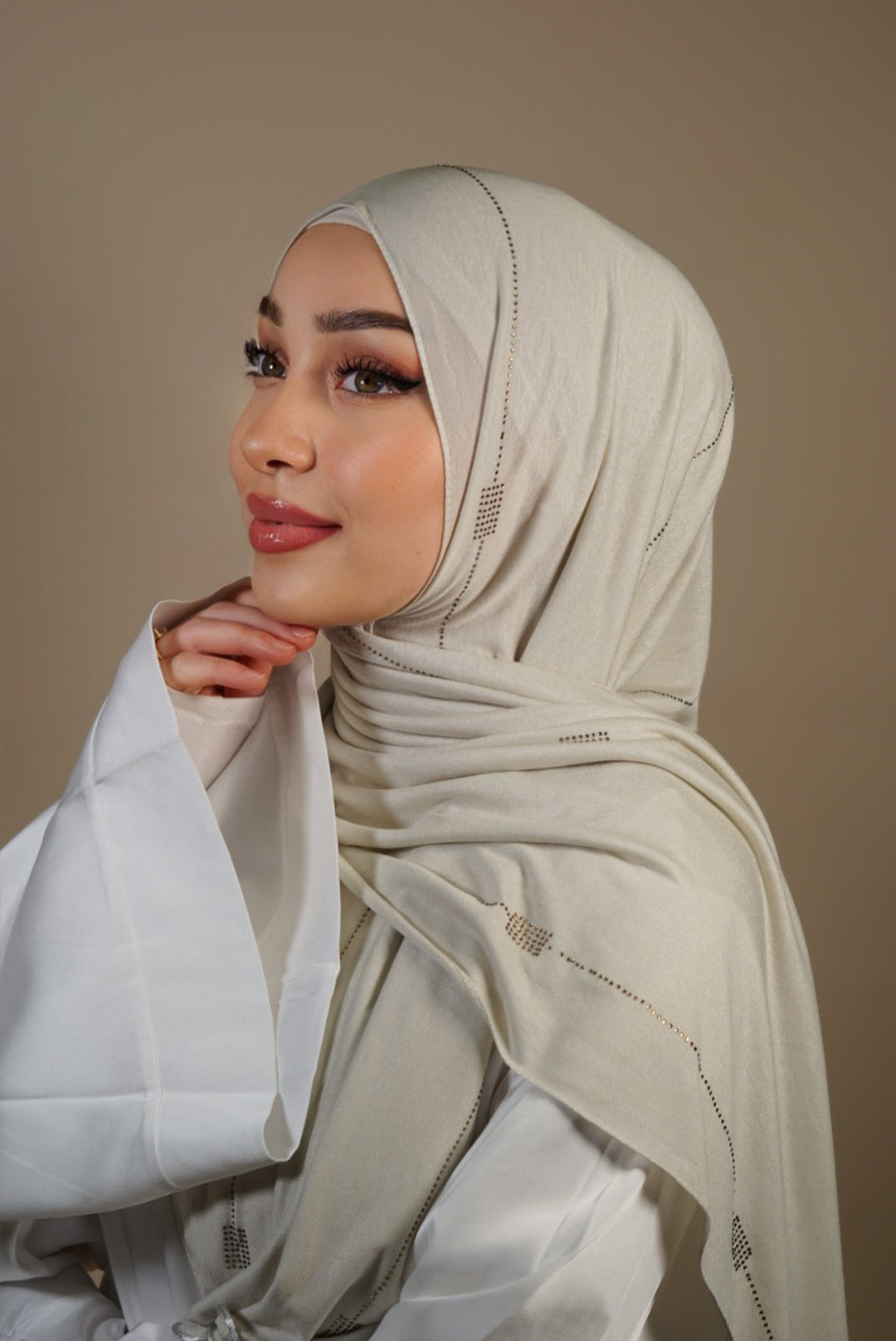 Diamond jersey 2 - light beige