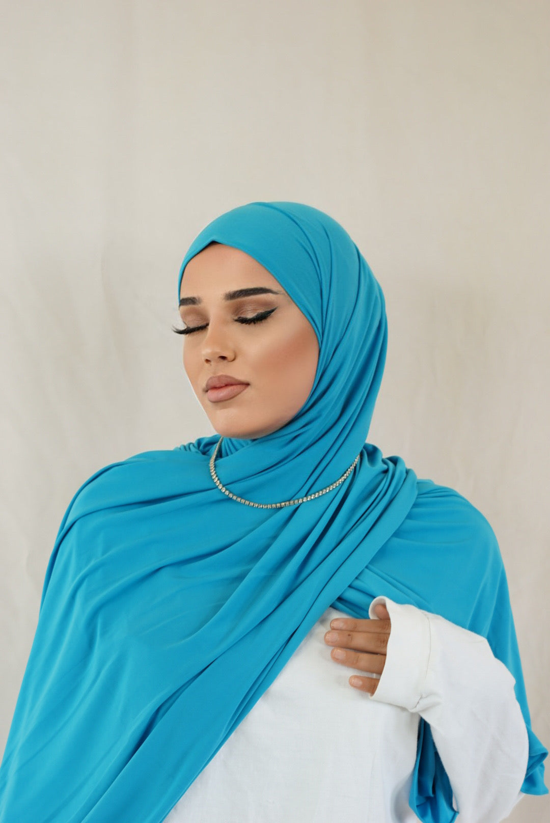 Premium Jersey - cyan blue