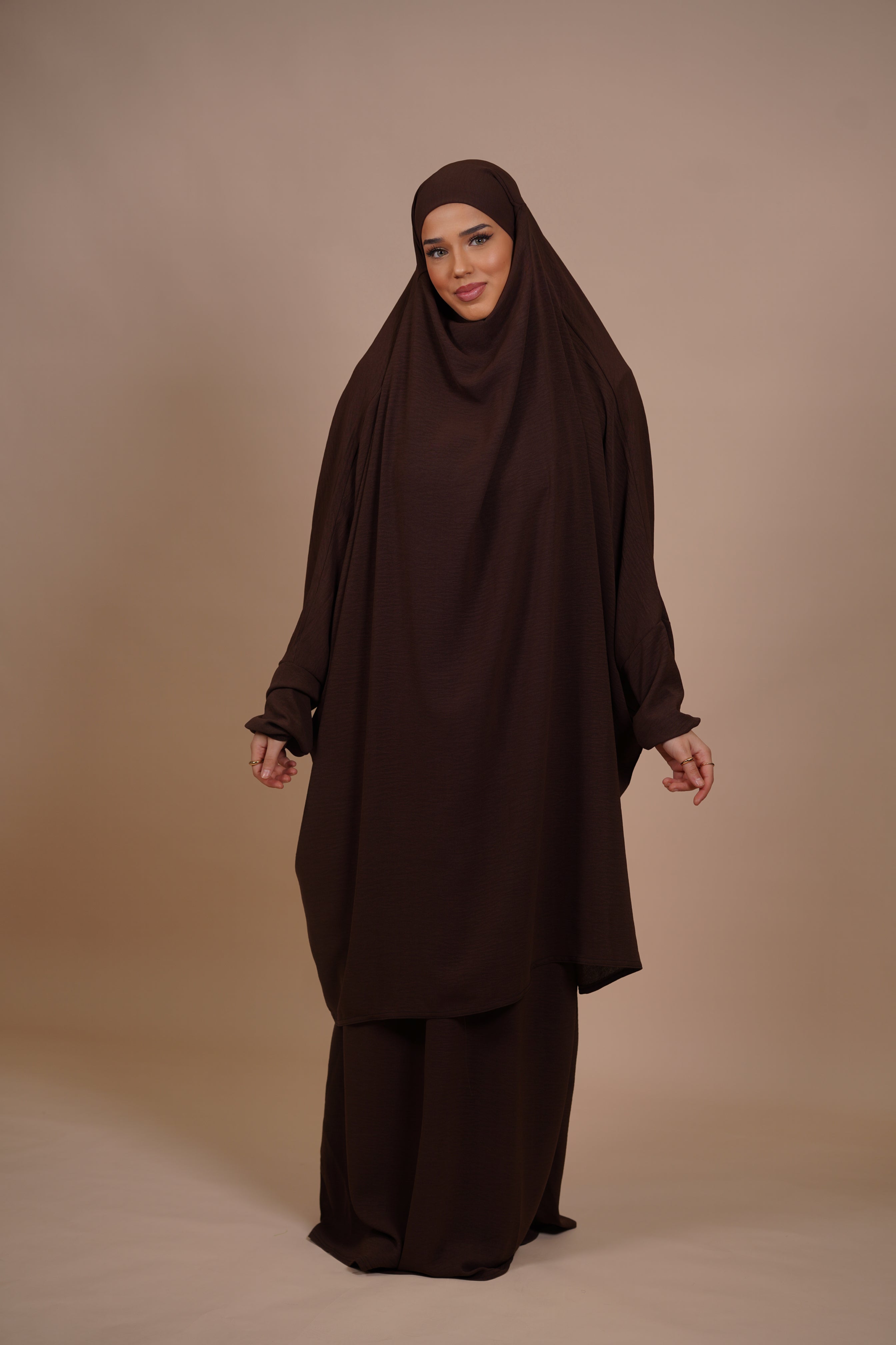 Jazz Jilbab - brown sugar