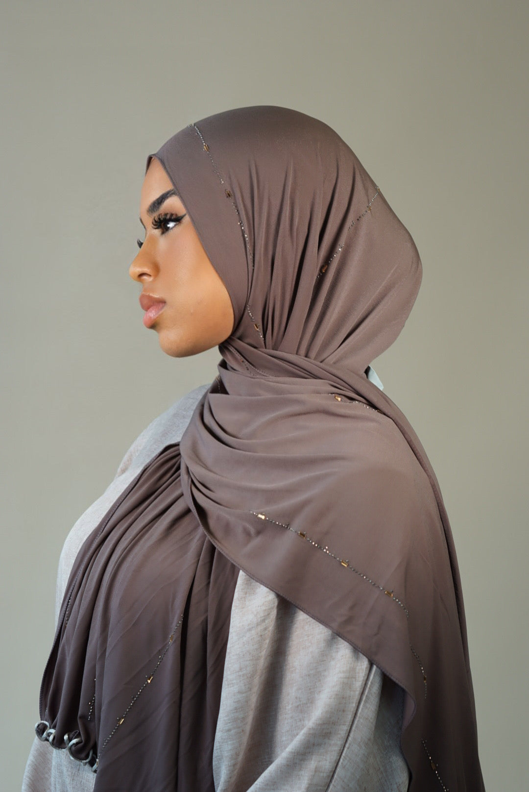 Diamond Premium Jersey - mocca brown