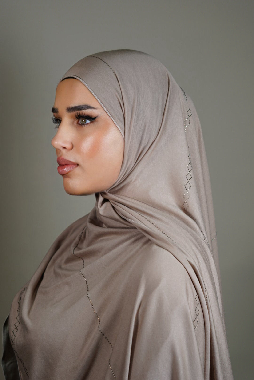 Diamond Jersey 3 - dark beige