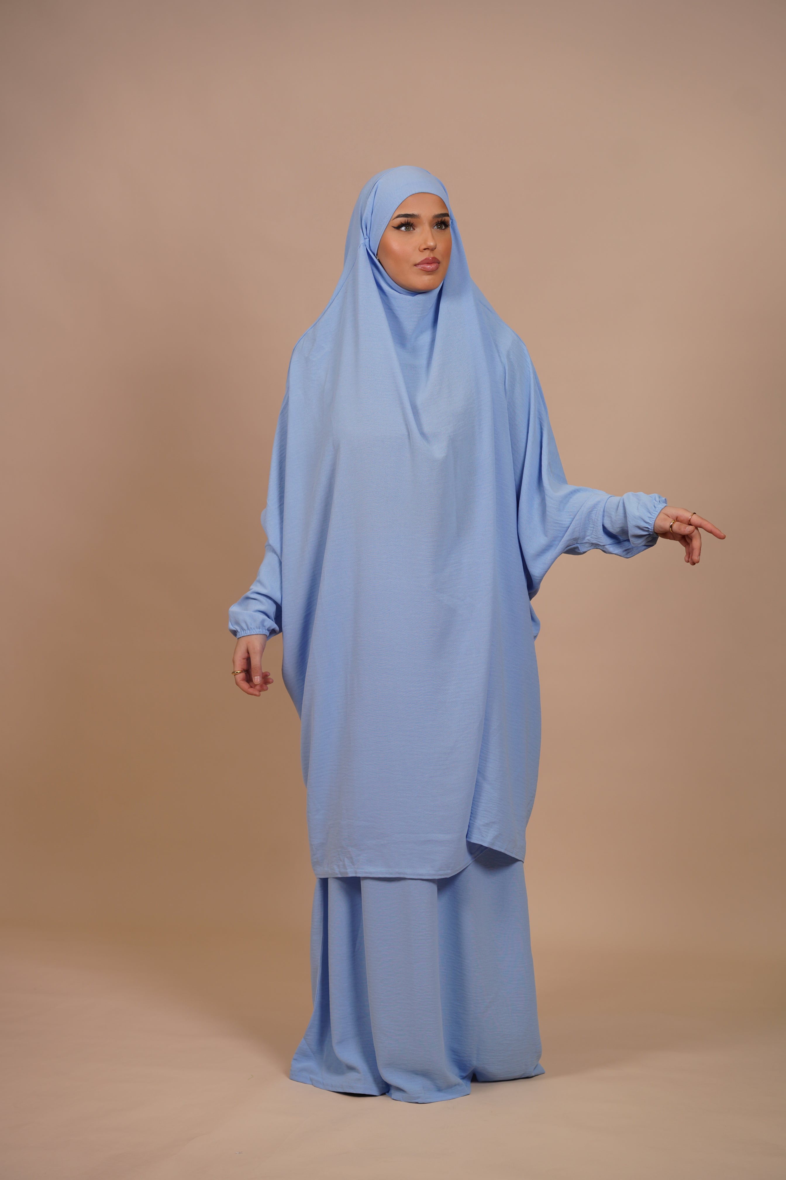 Jazz Jilbab - baby blue