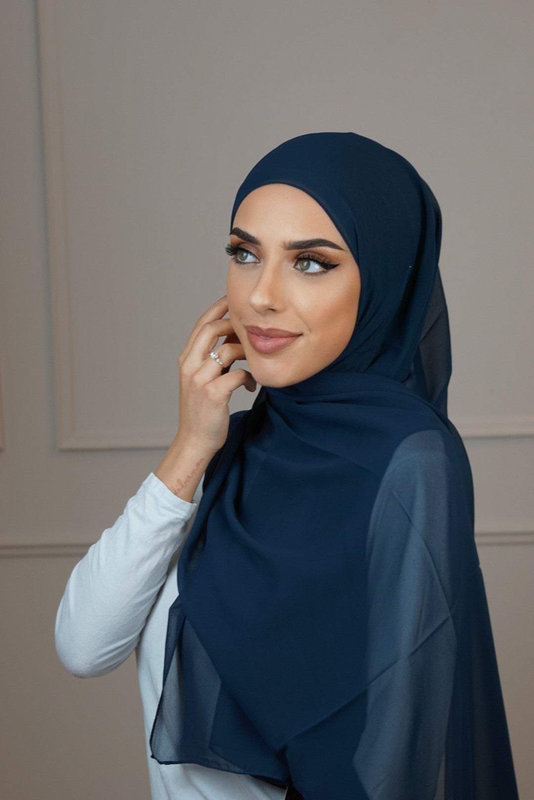 Chiffon - Dark Blue