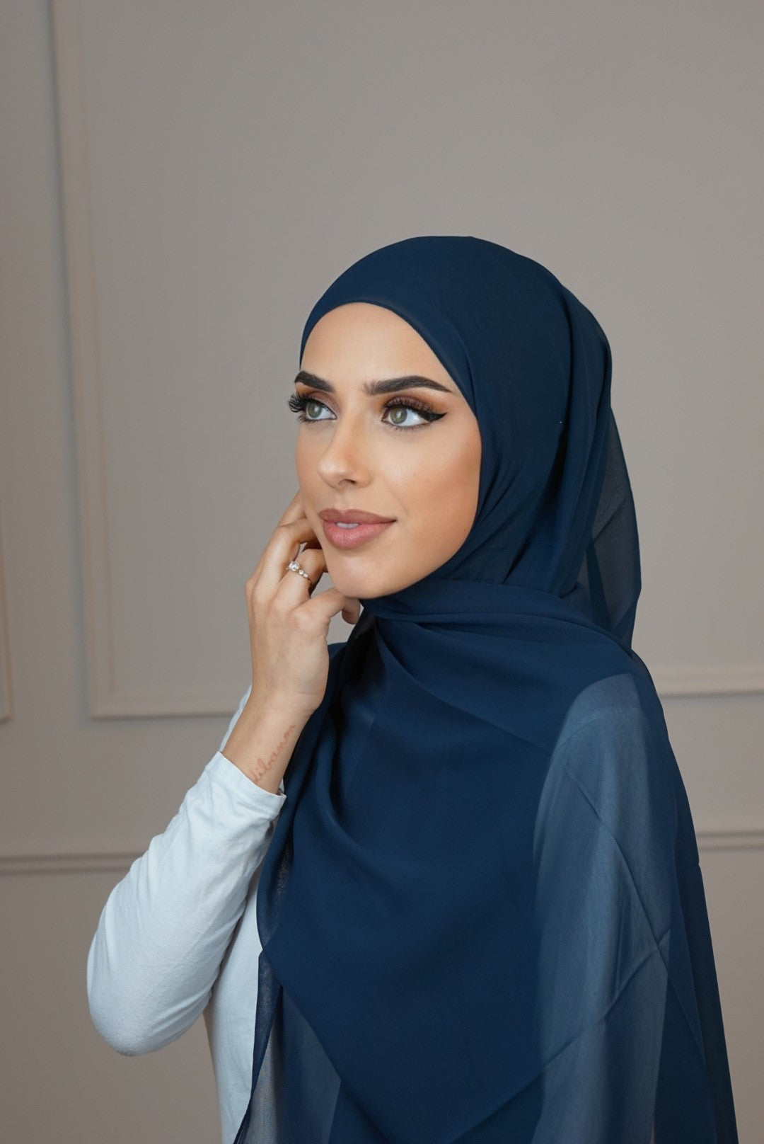 Chiffon - Dark Blue