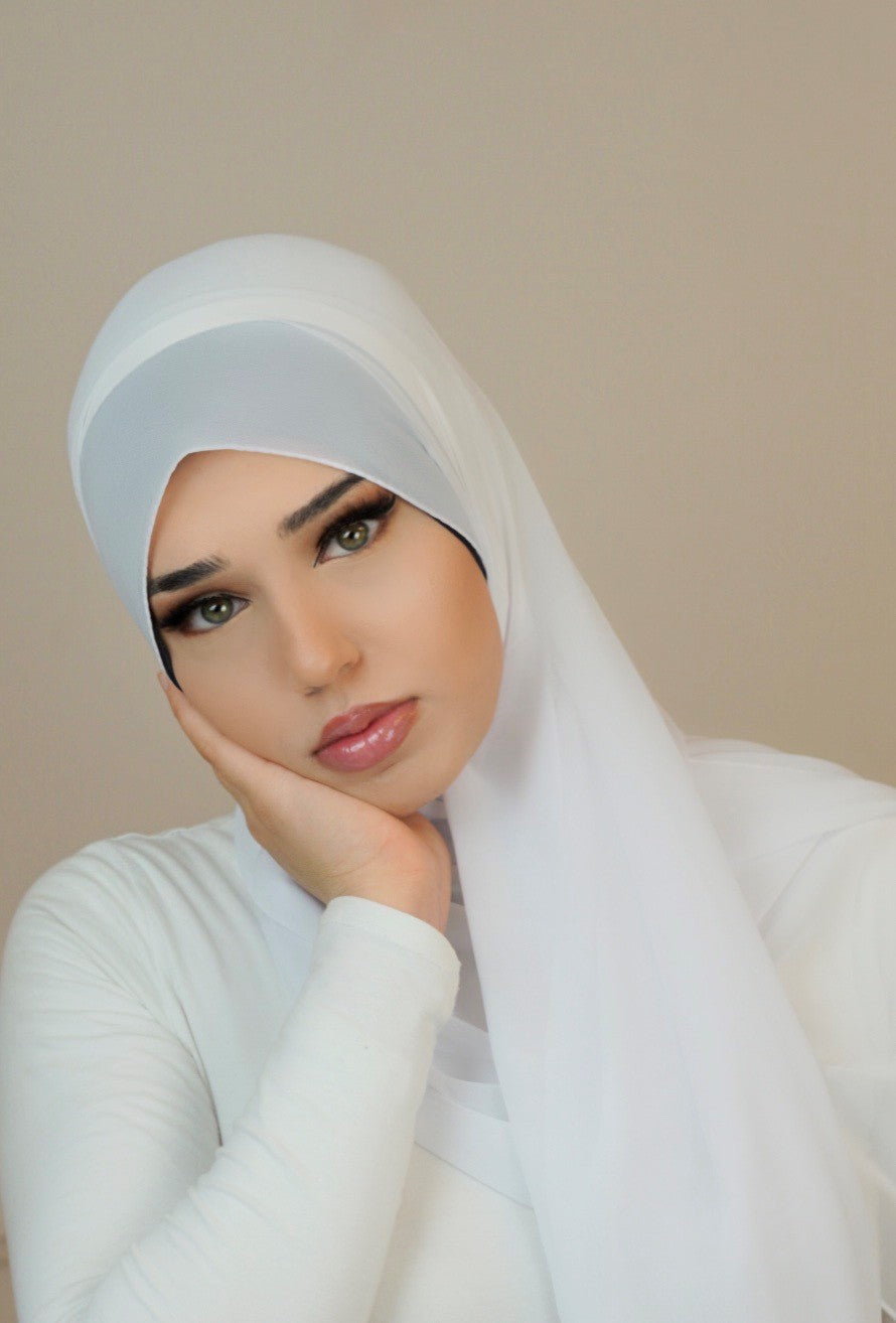 Chiffon - White