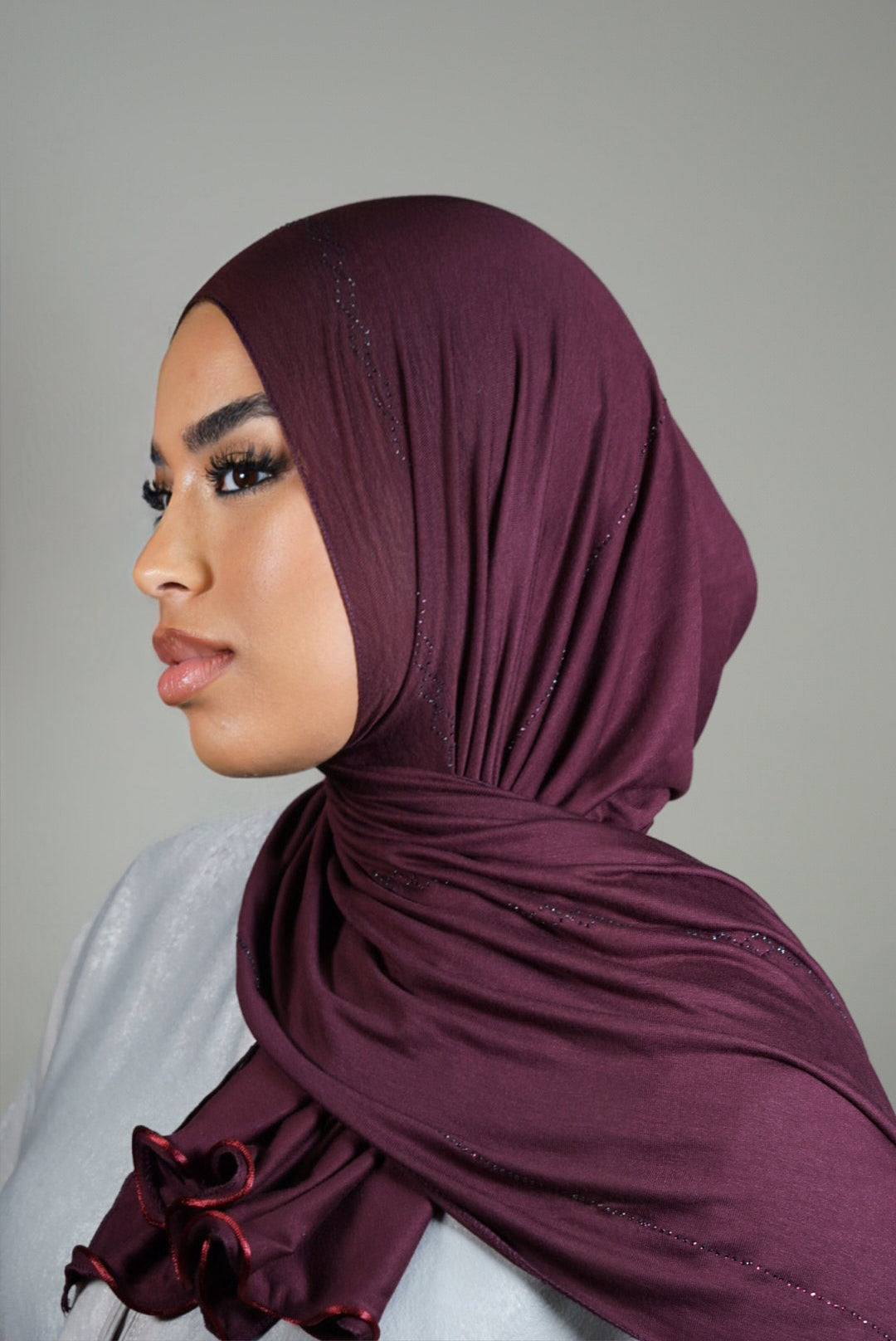 Diamond Jersey 3 - dark berry