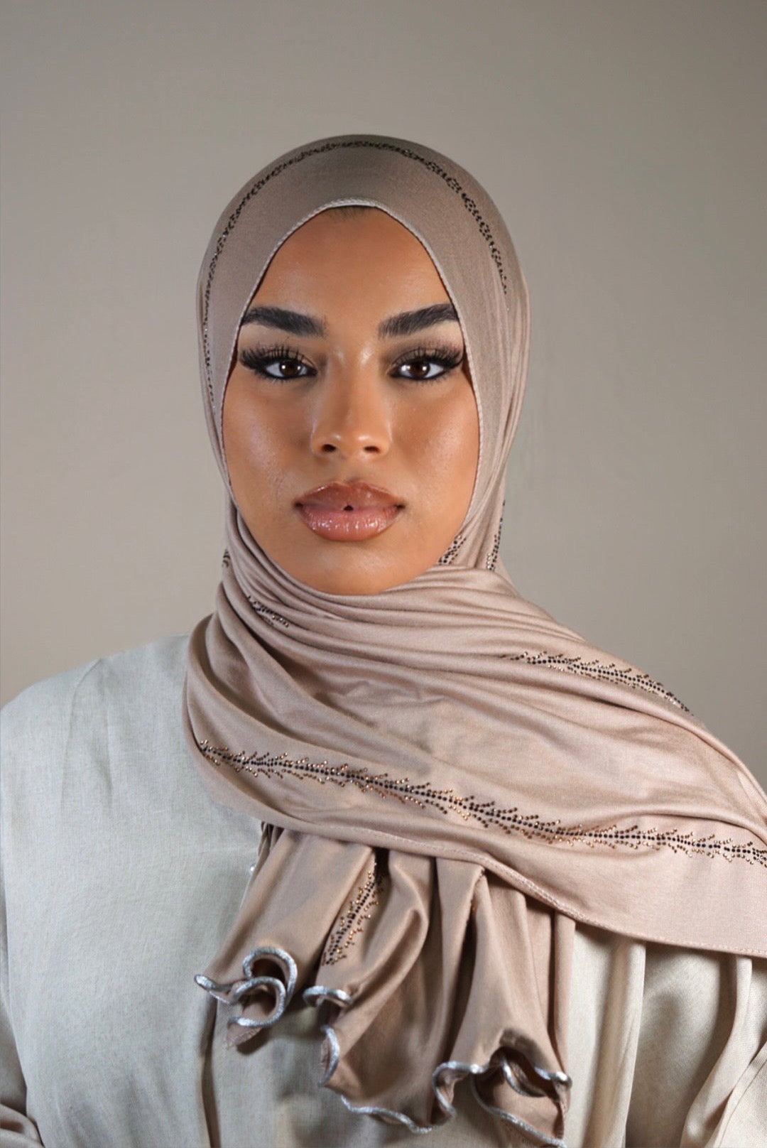 Diamond jersey 1 - taupe
