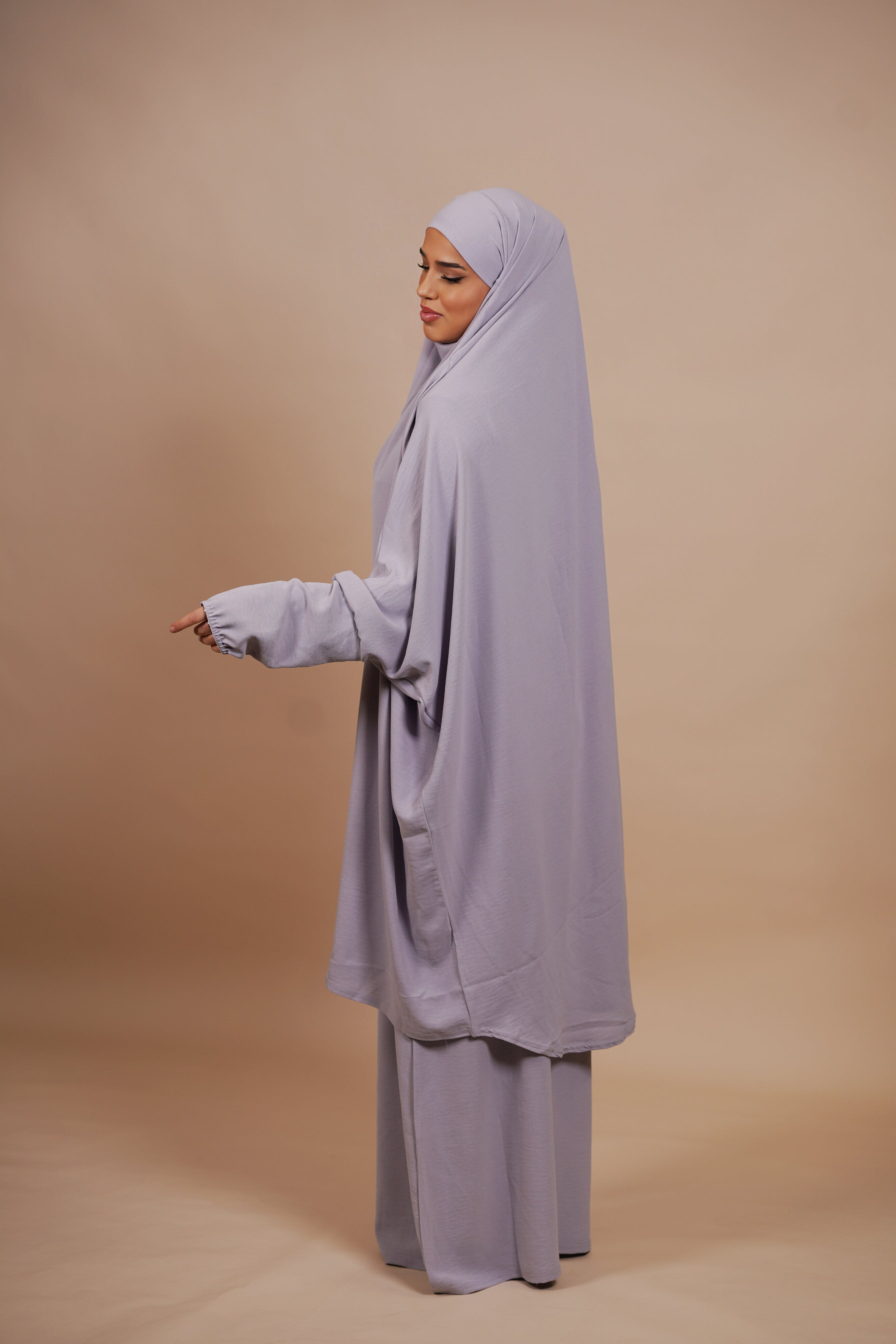 Jazz Jilbab - light grey