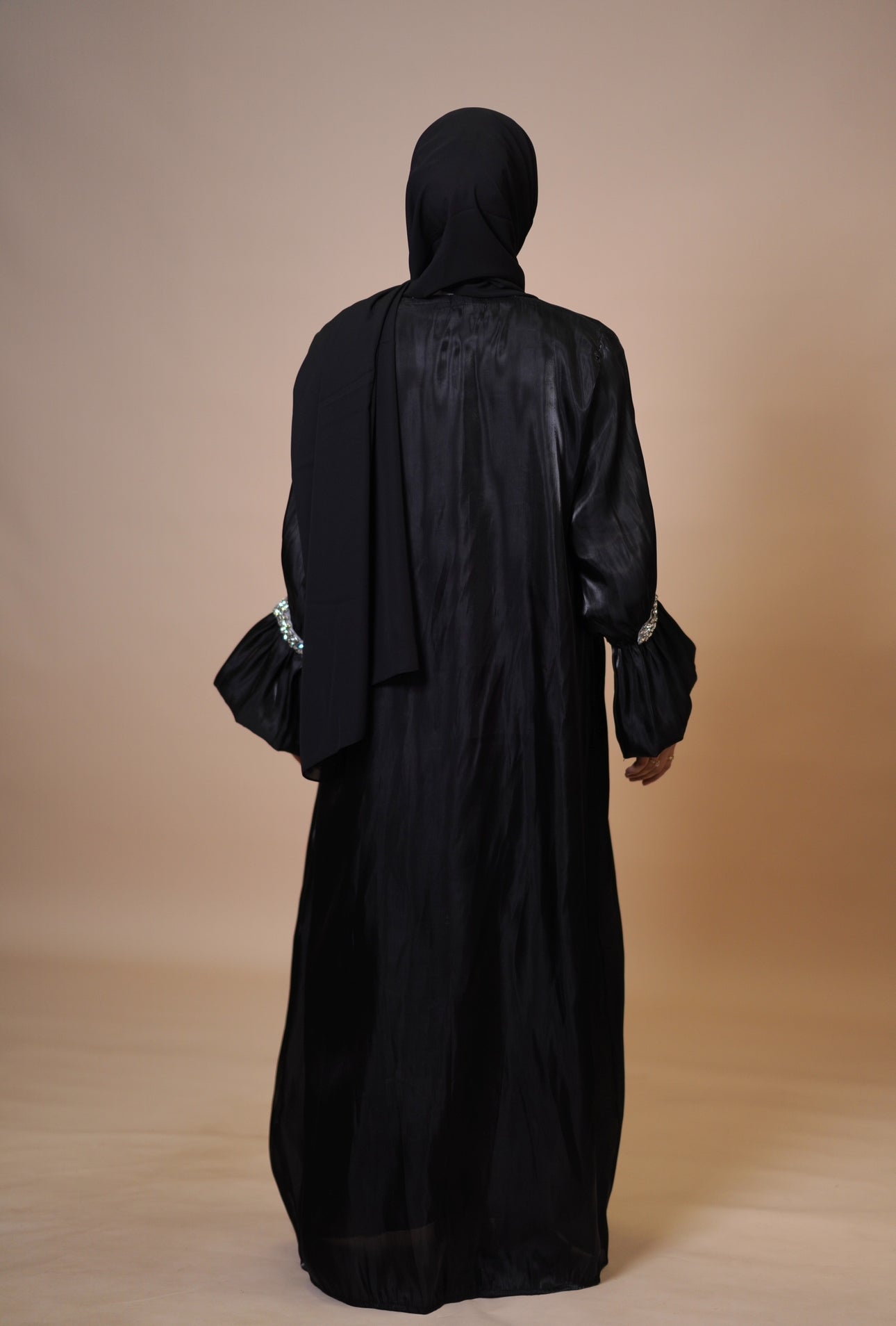 Emirate abaya - black