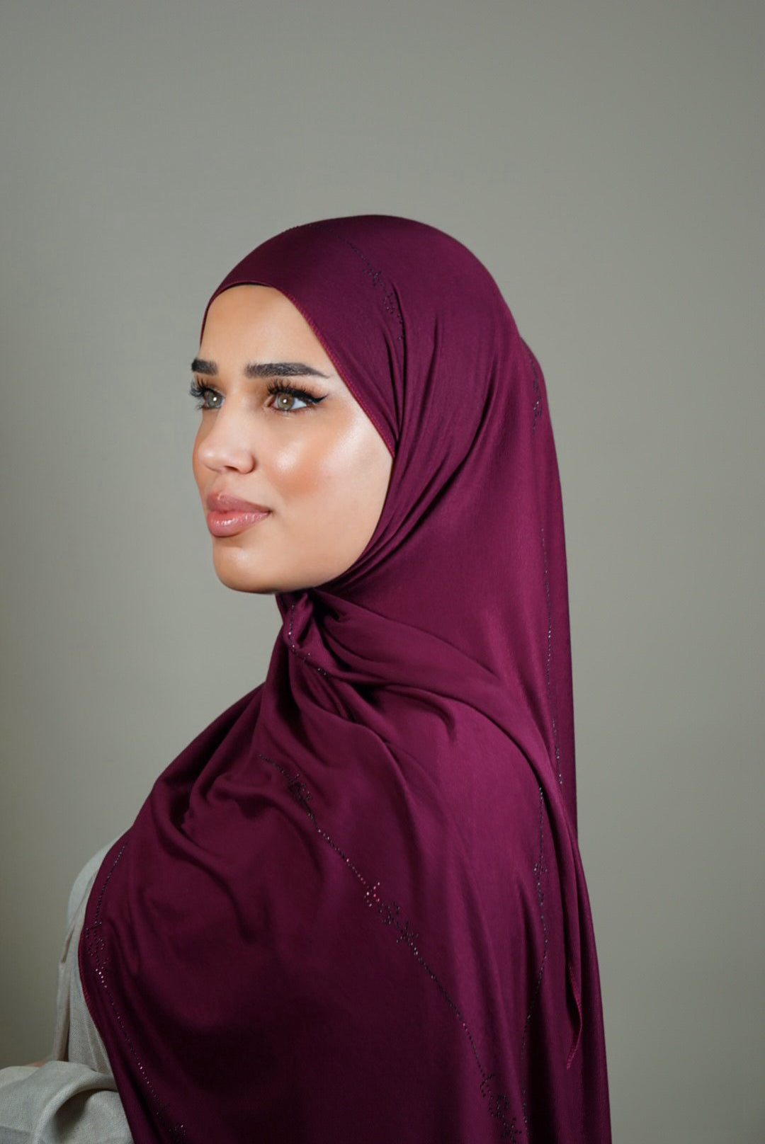 LSY Diamond Jersey - Dark Berry