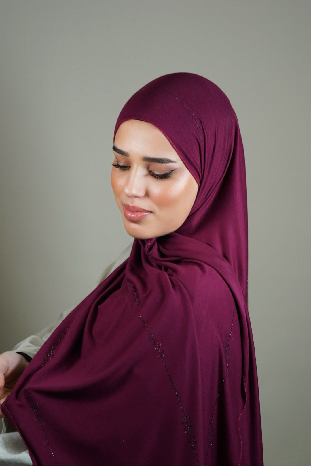 LSY Diamond Jersey - Dark Berry